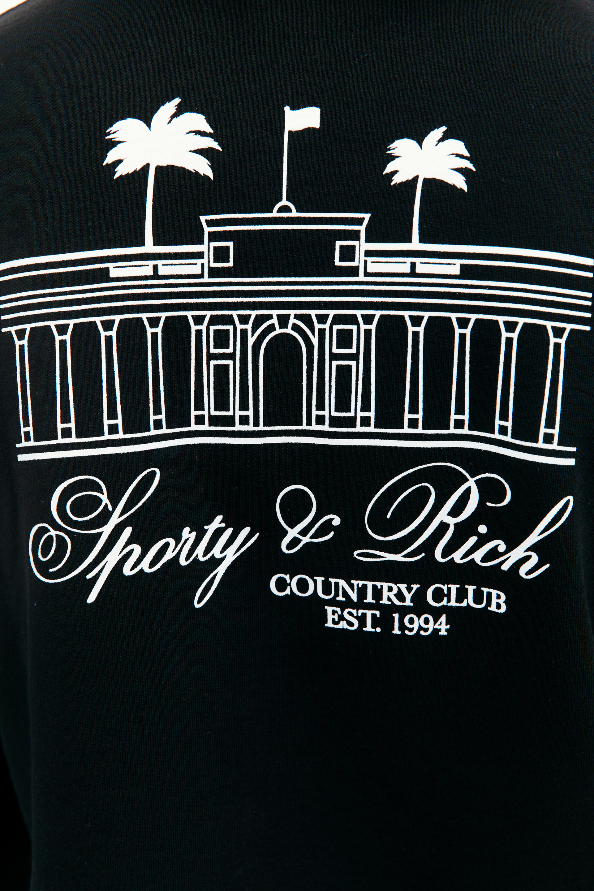 SPORTY & RICH \'Country Club\' printed sweatshirt