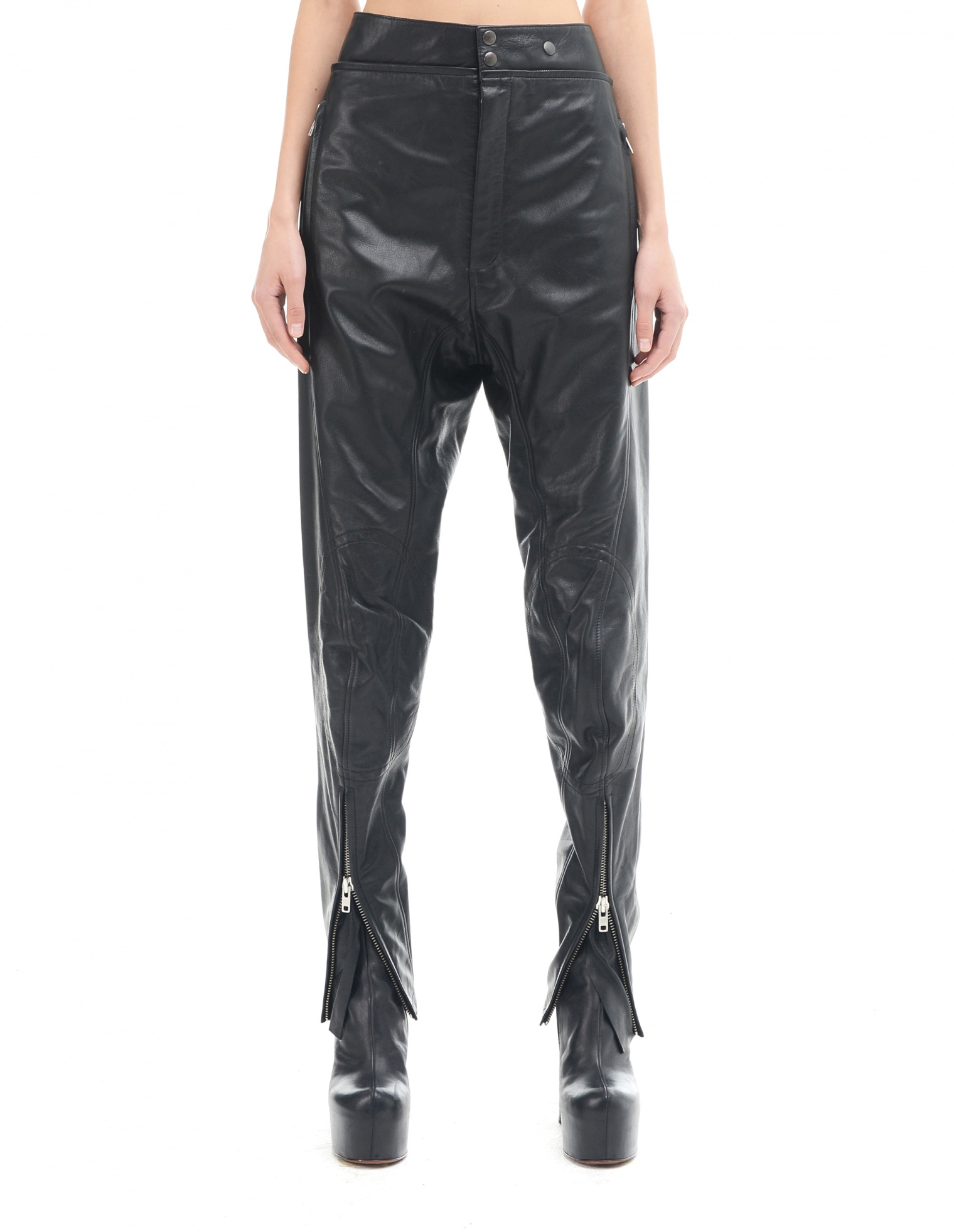 VETEMENTS Leather trousers