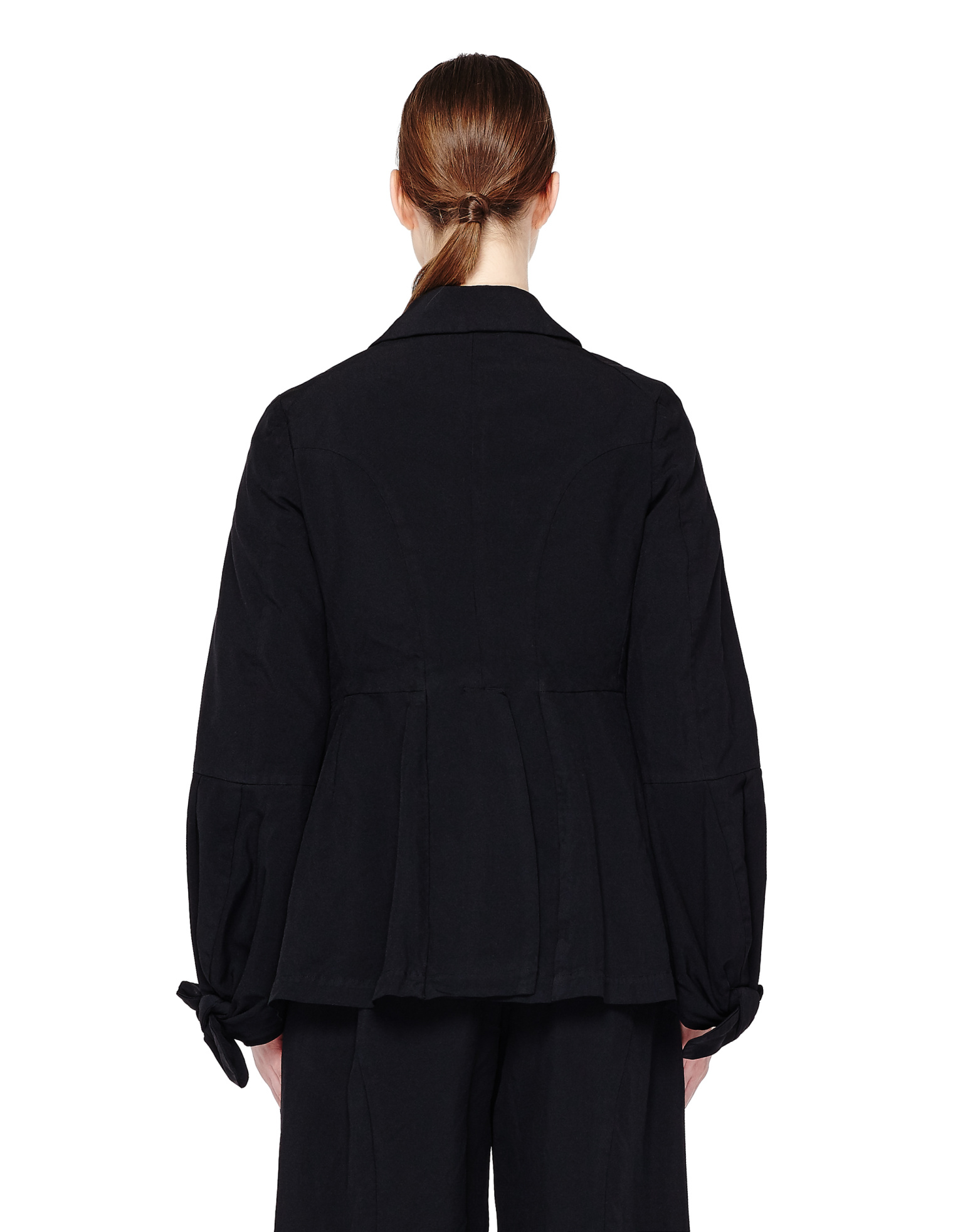 Comme des Garcons CdG Black Jacket With Knots