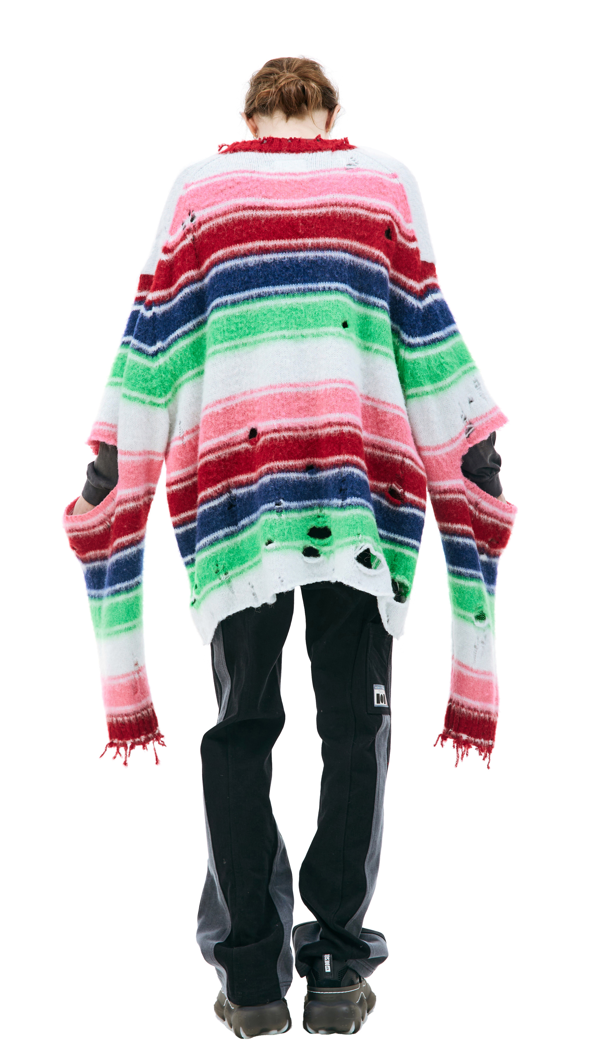 Doublet Stripe oversized sweater