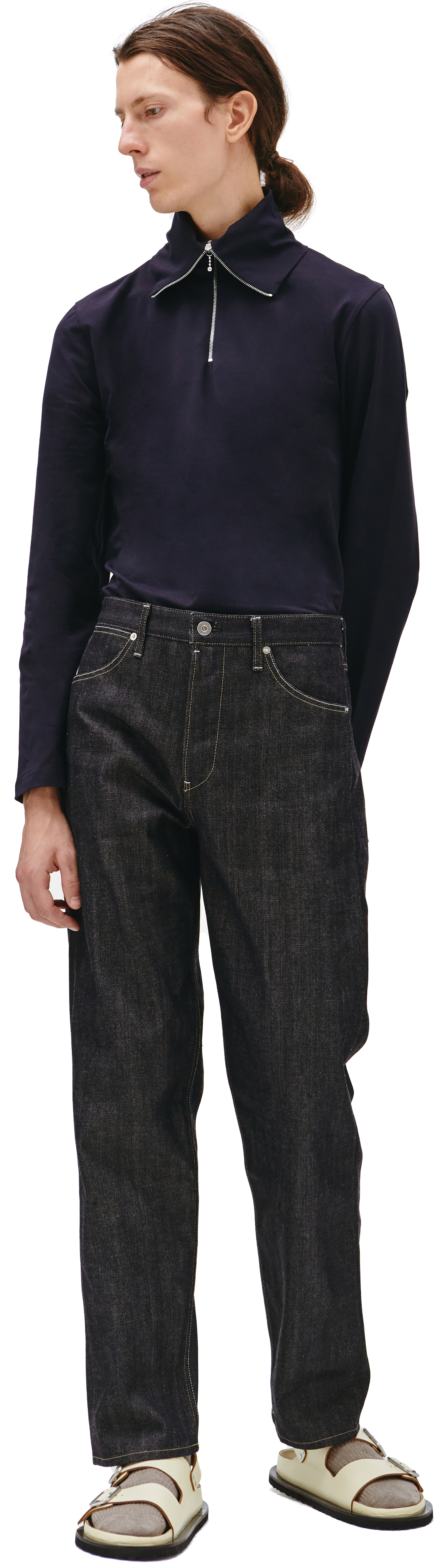 Jil Sander Raw Denim Jeans