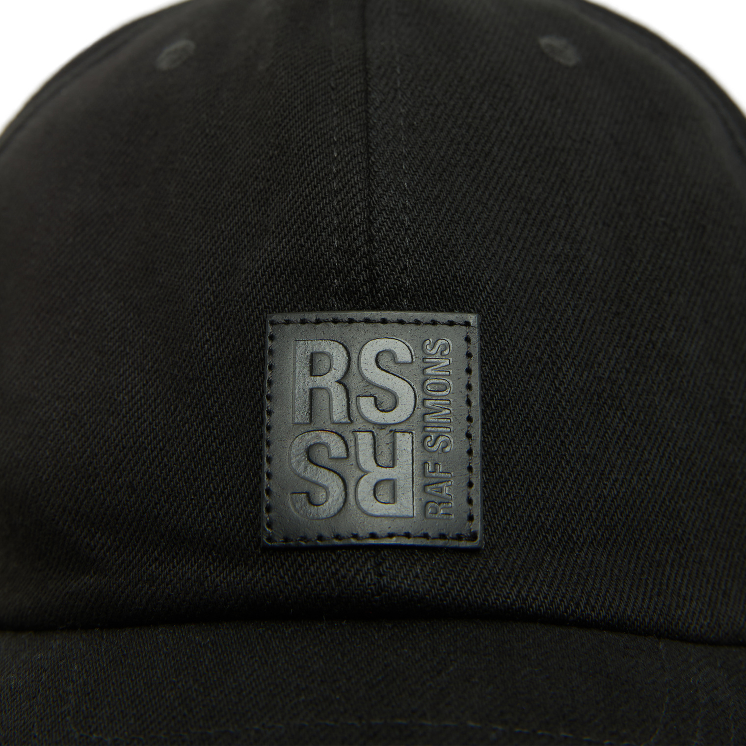 Raf Simons Cap with leather patch