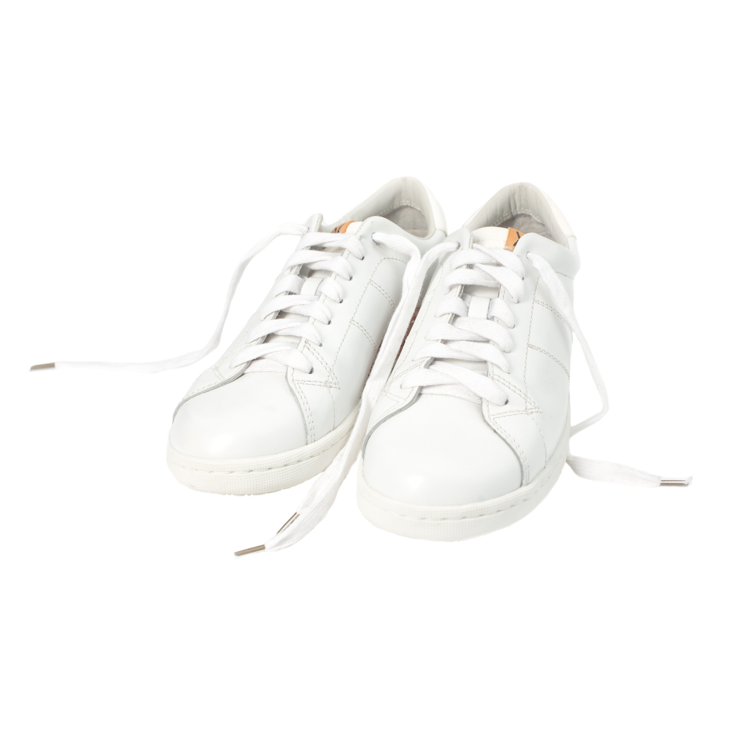 visvim White Leather Foely Folk Sneakers