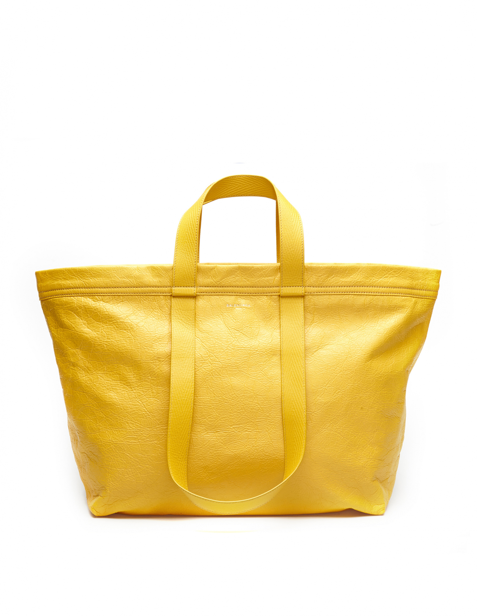 Balenciaga Carry Shopper leather bag