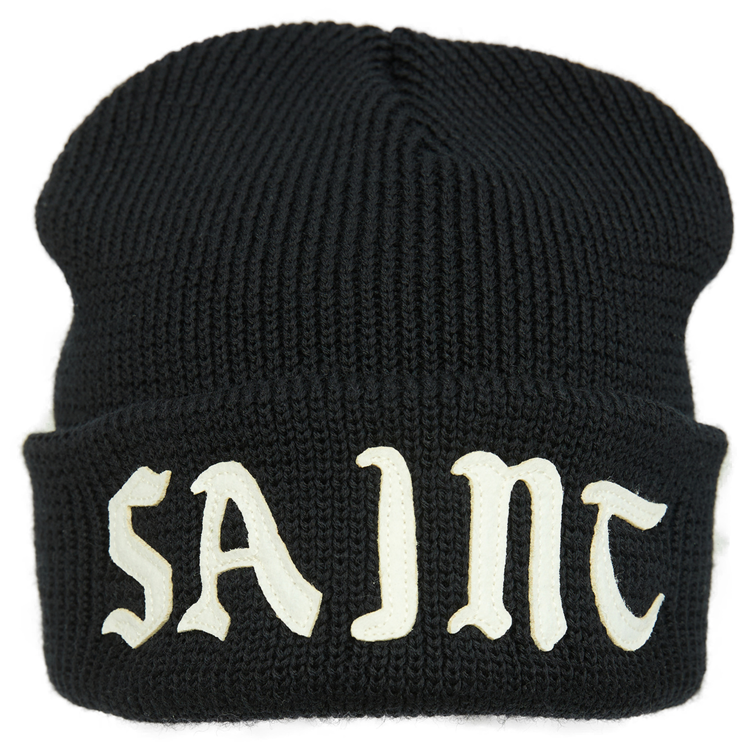 Saint Mxxxxxx Wool beanie with patch