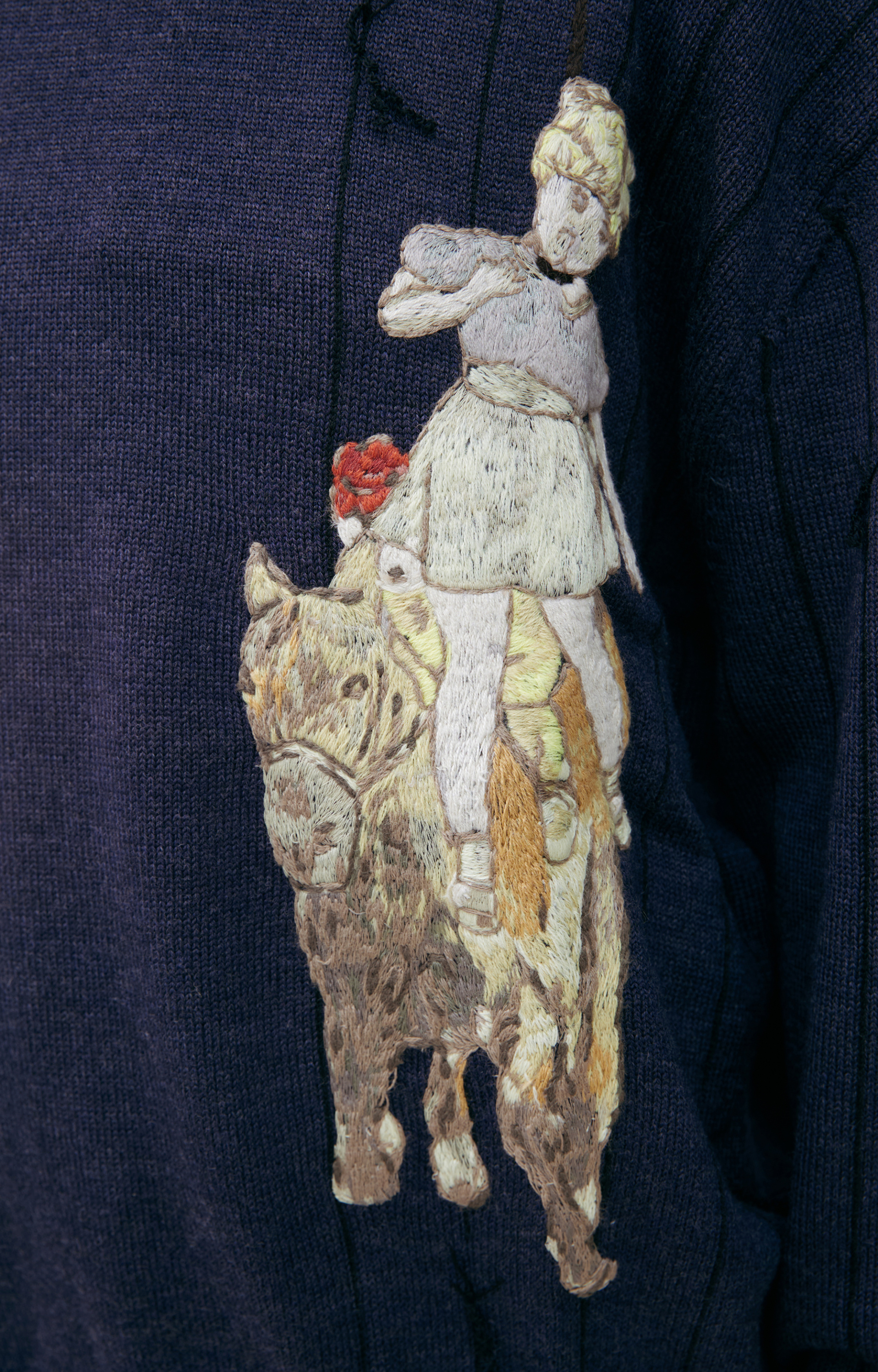 Enfants Riches Déprimés Embroidered sweater