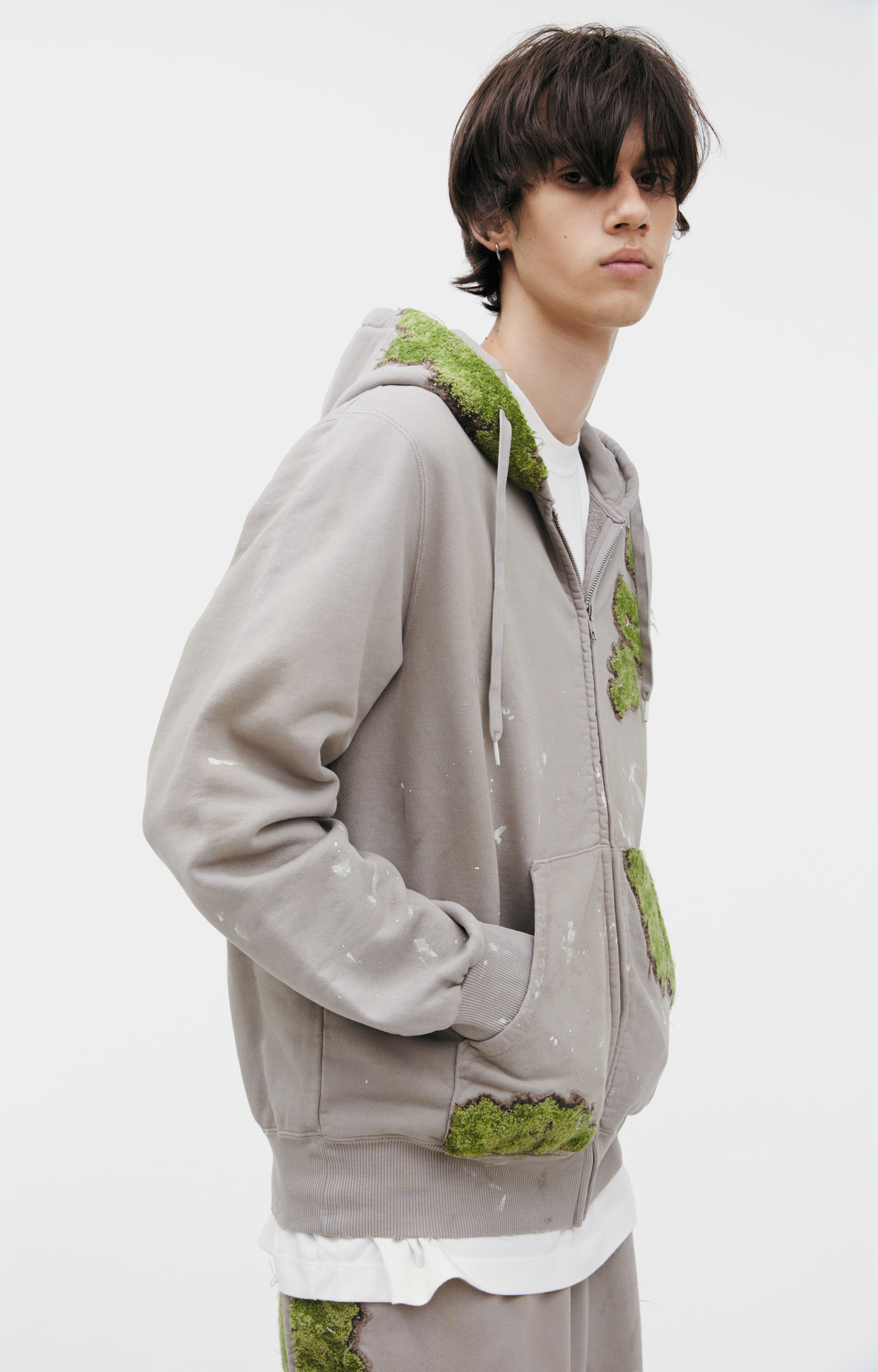 Doublet MOSS-GROWN EMBROIDERY Hoodie