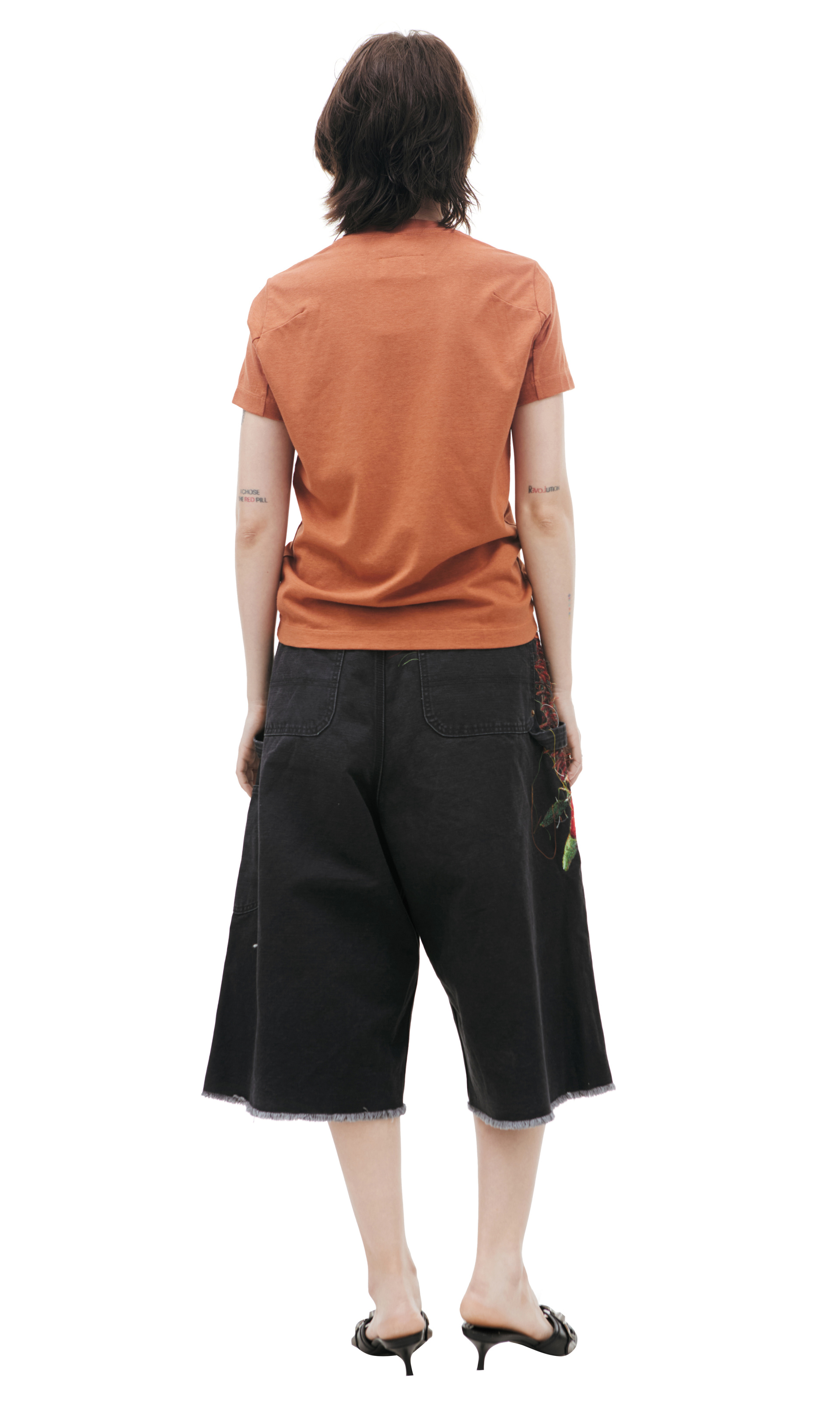 Doublet Brown T-shirt with a print
