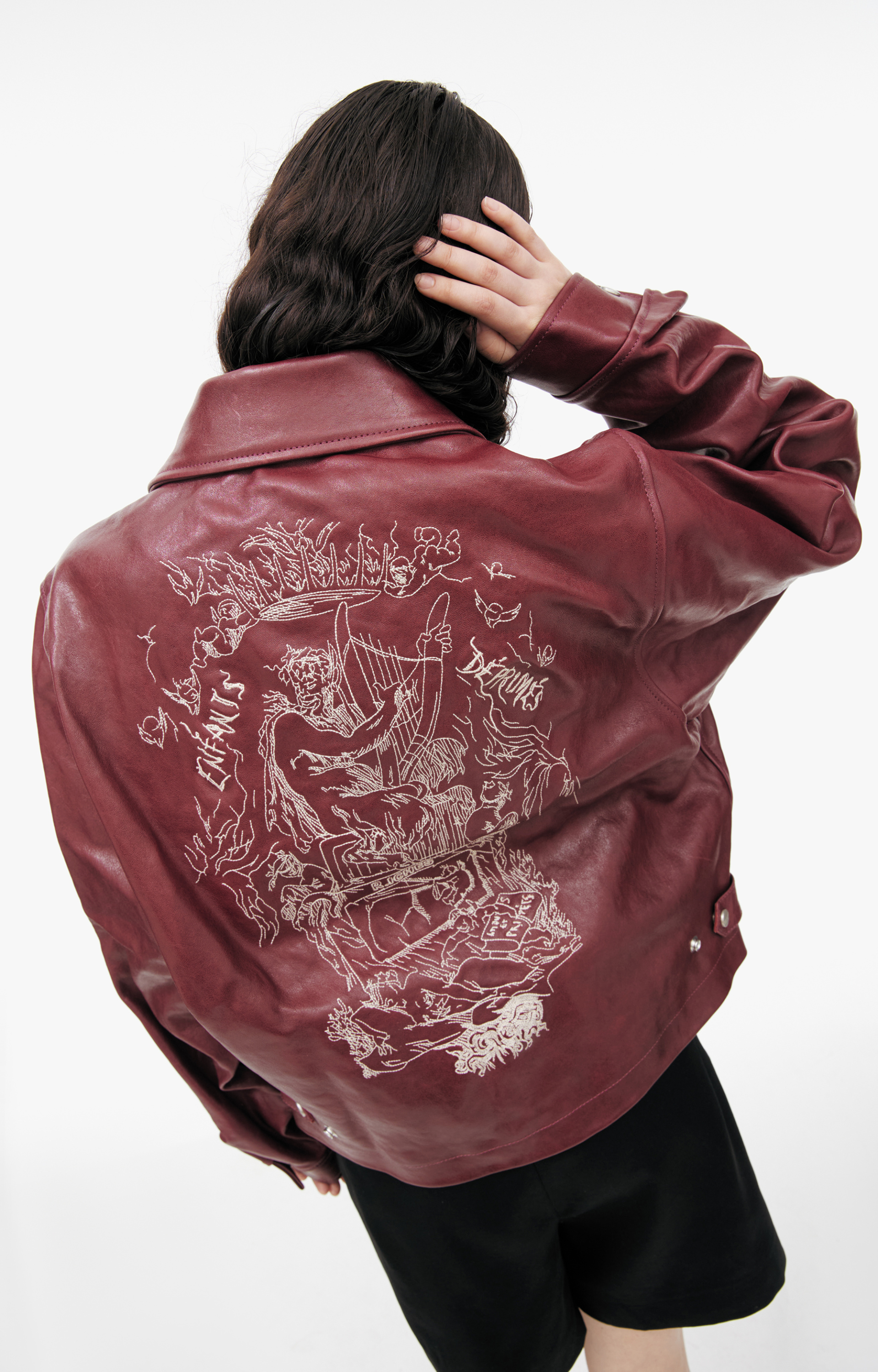 Enfants Riches Déprimés Leather Jacket