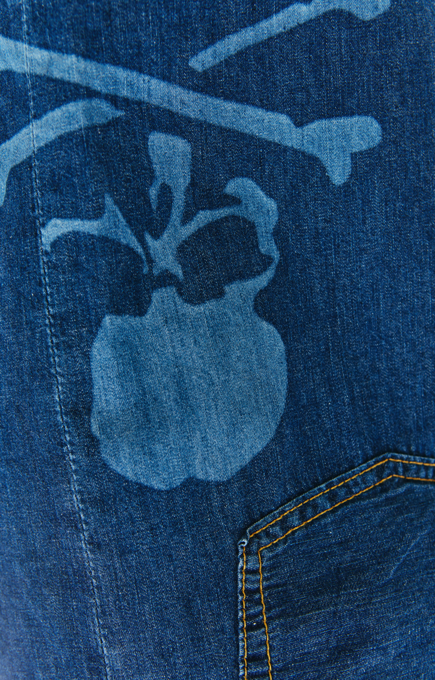 Mastermind WORLD Синие джинсовые шорты