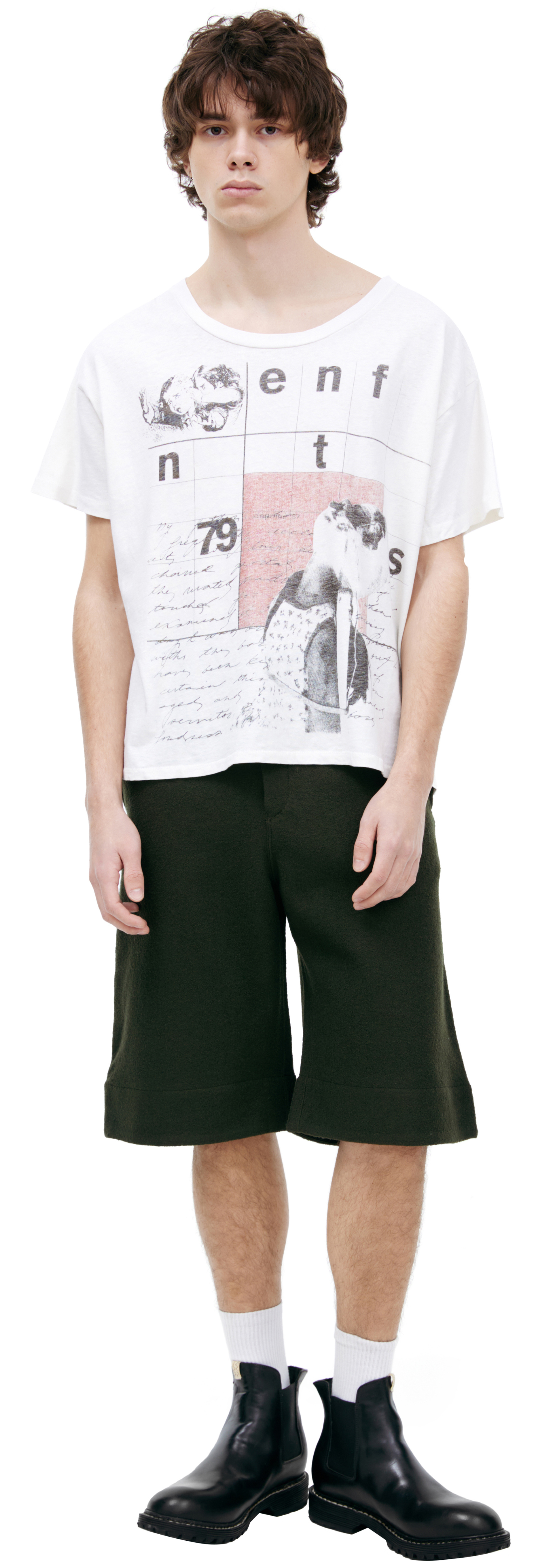 Enfants Riches Déprimés White printed T-shirt