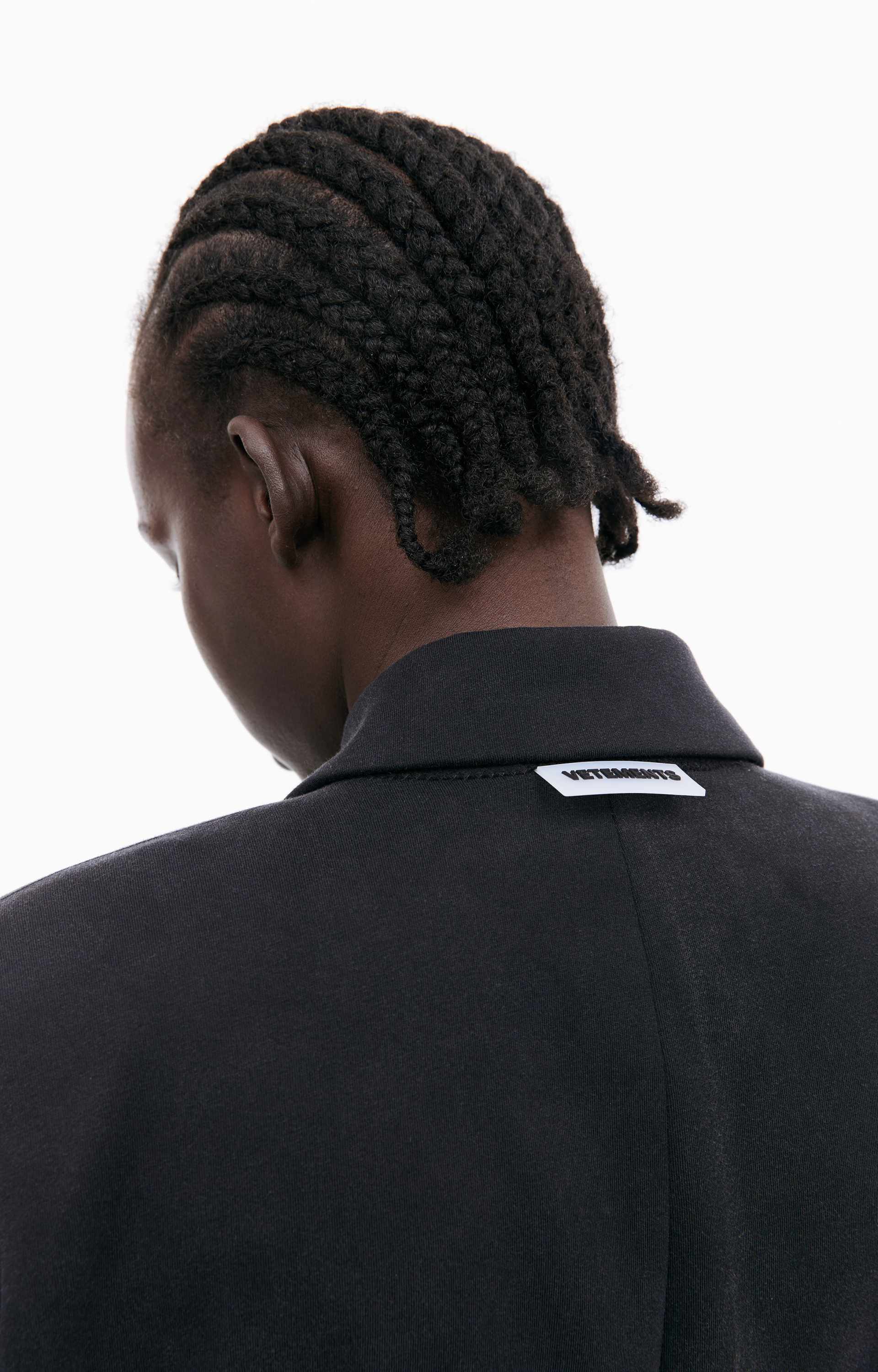 VETEMENTS Black oversized jacket