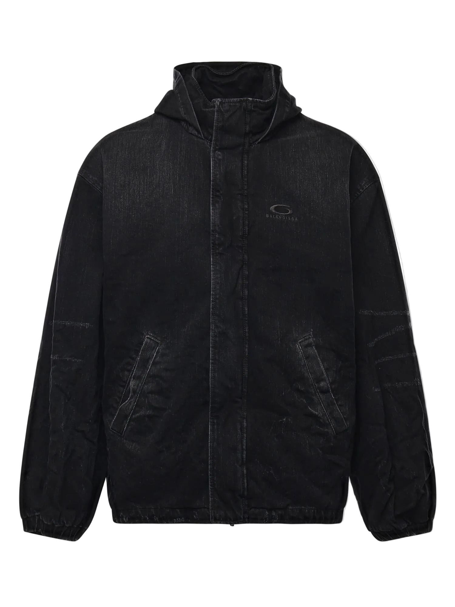 Balenciaga Black logo jacket