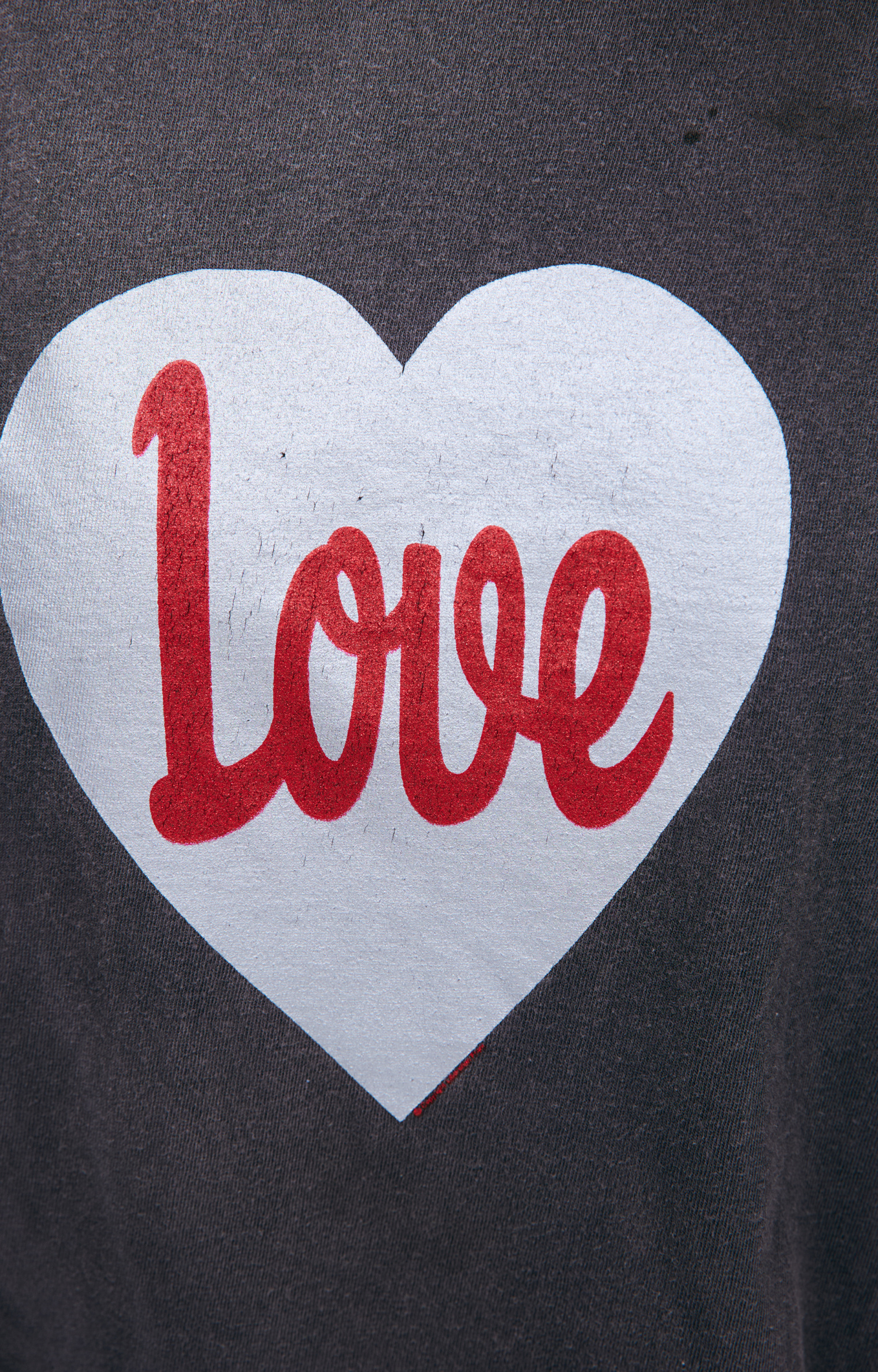Saint Mxxxxxx Grey print T-shirt