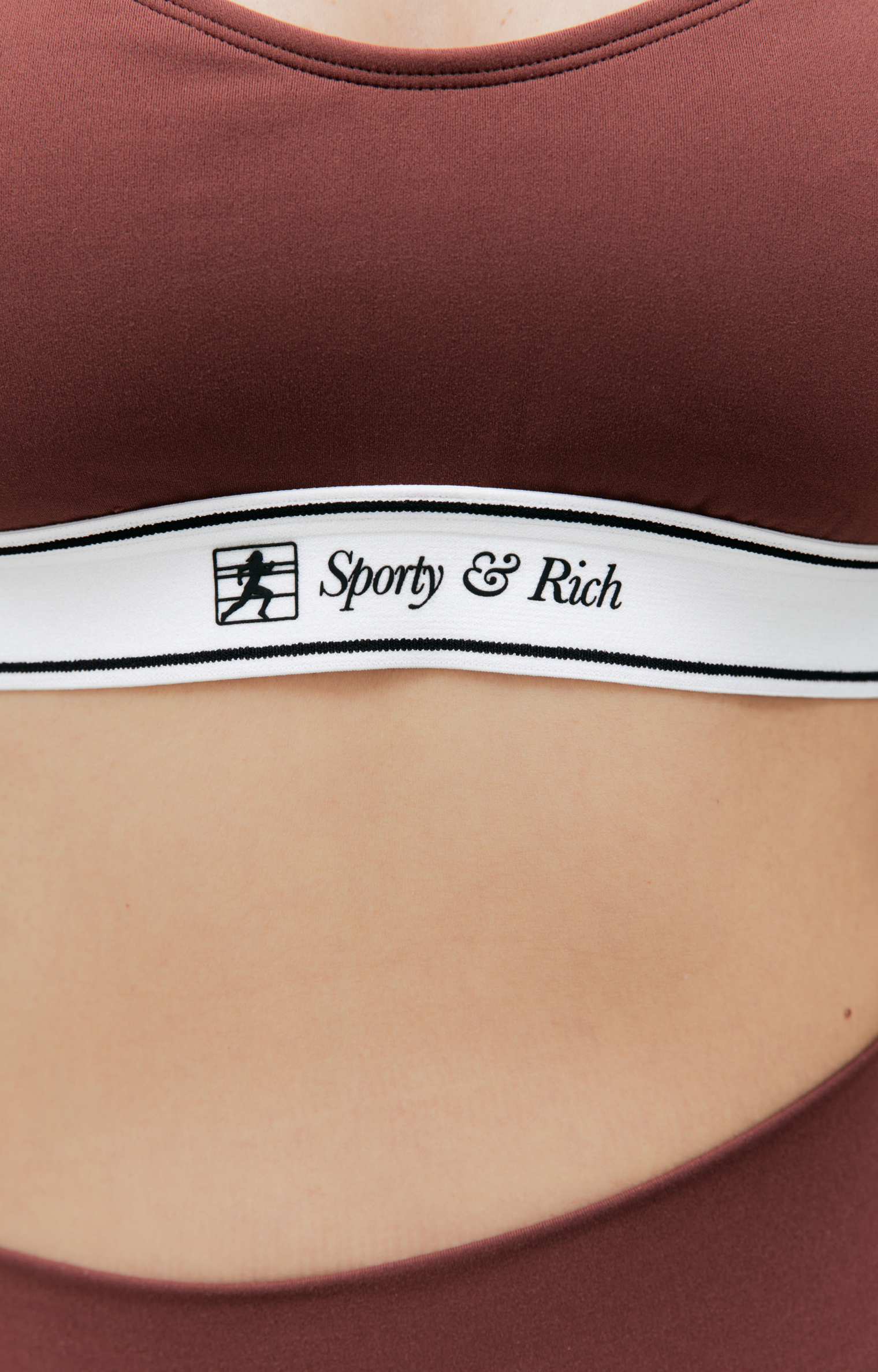 SPORTY & RICH SR Bold sports bra