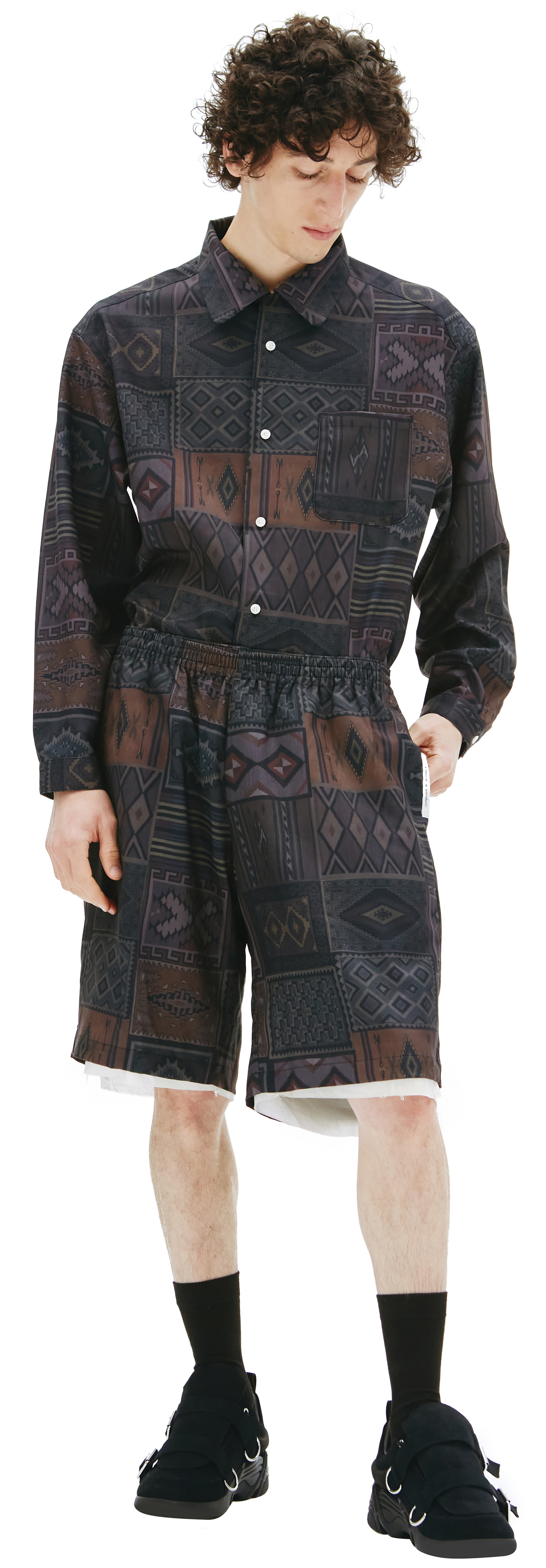 Children of the discordance Personal data print shorts