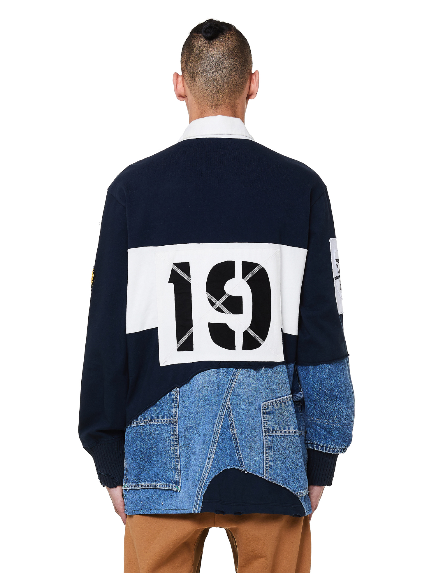 Greg Lauren GL Rugby Cotton Sweatshirt