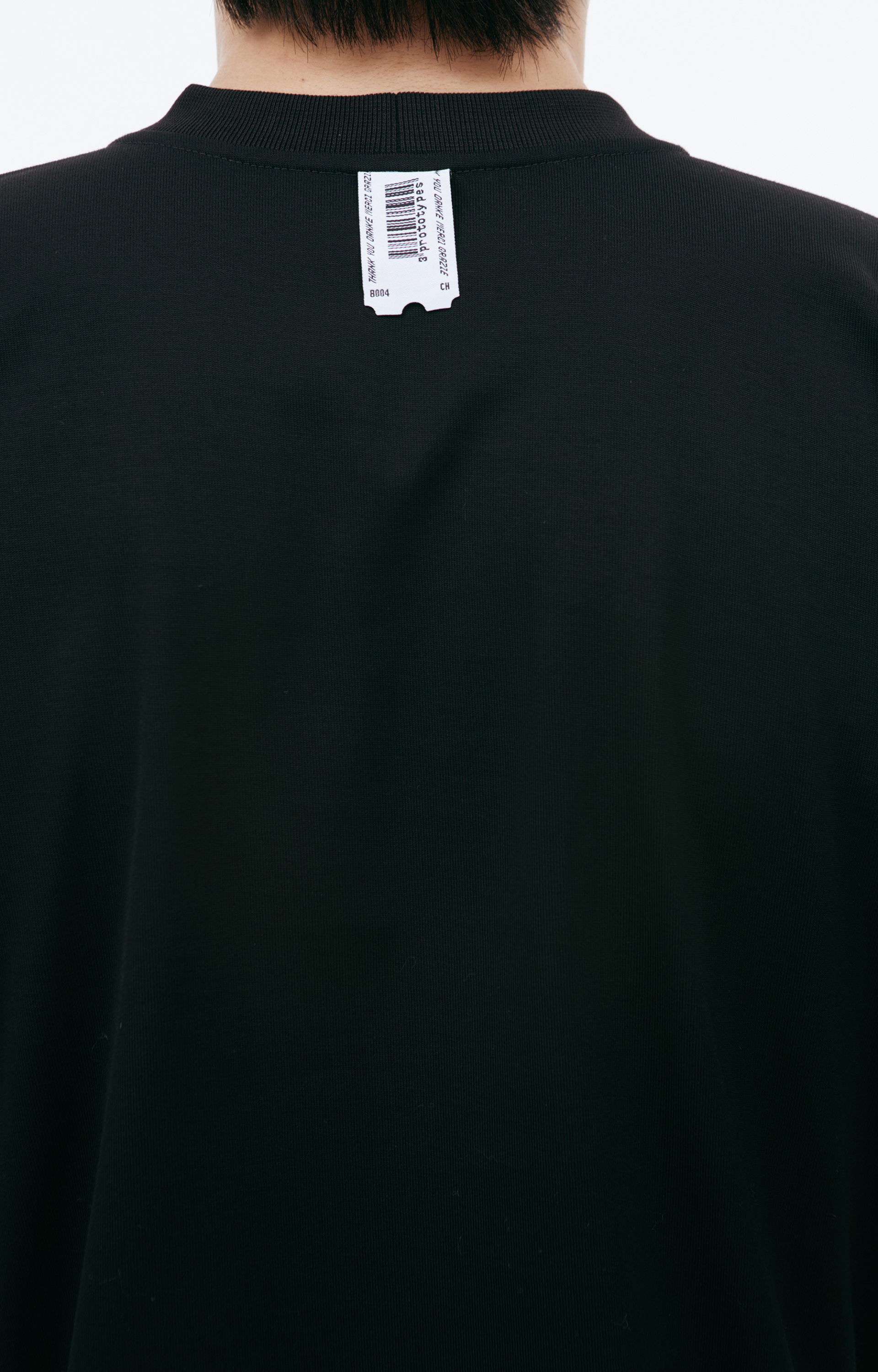 PROTOTYPES Black logo T-shirt