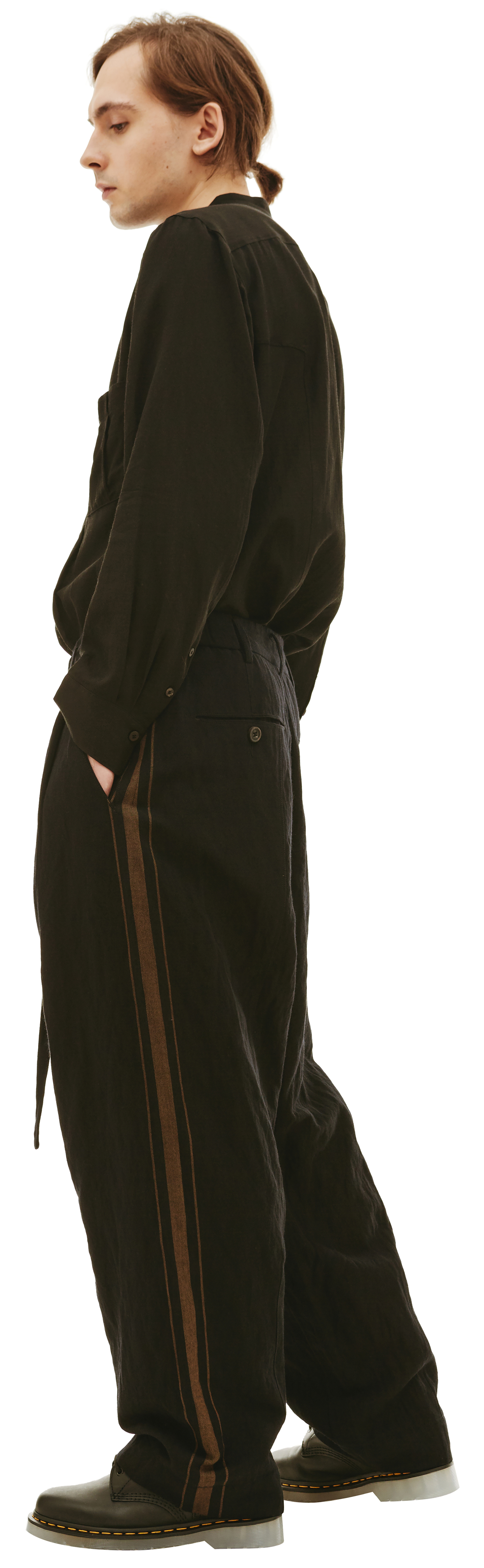 Ziggy Chen Half drawstring trousers