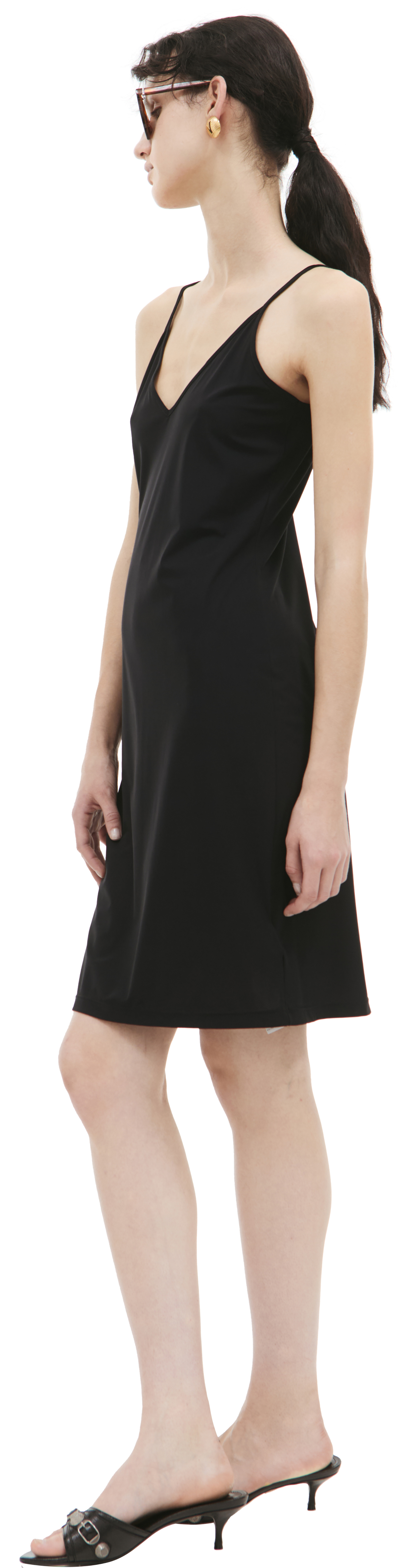 Jil Sander V-neck mini dress