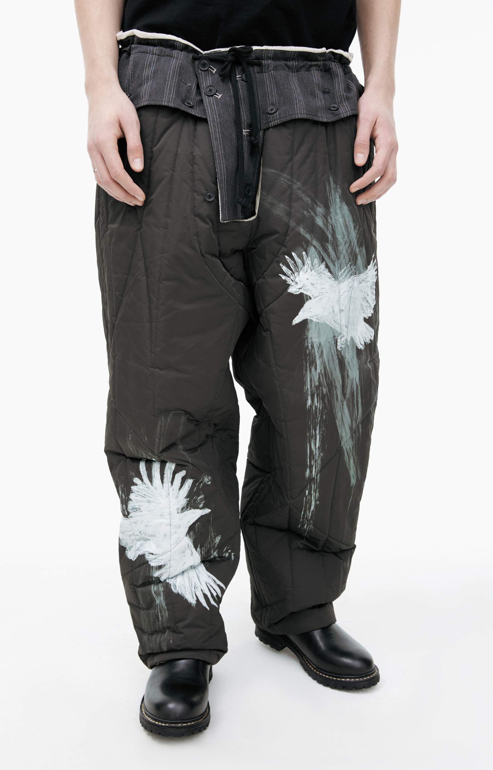 Yohji Yamamoto Reversible trousers
