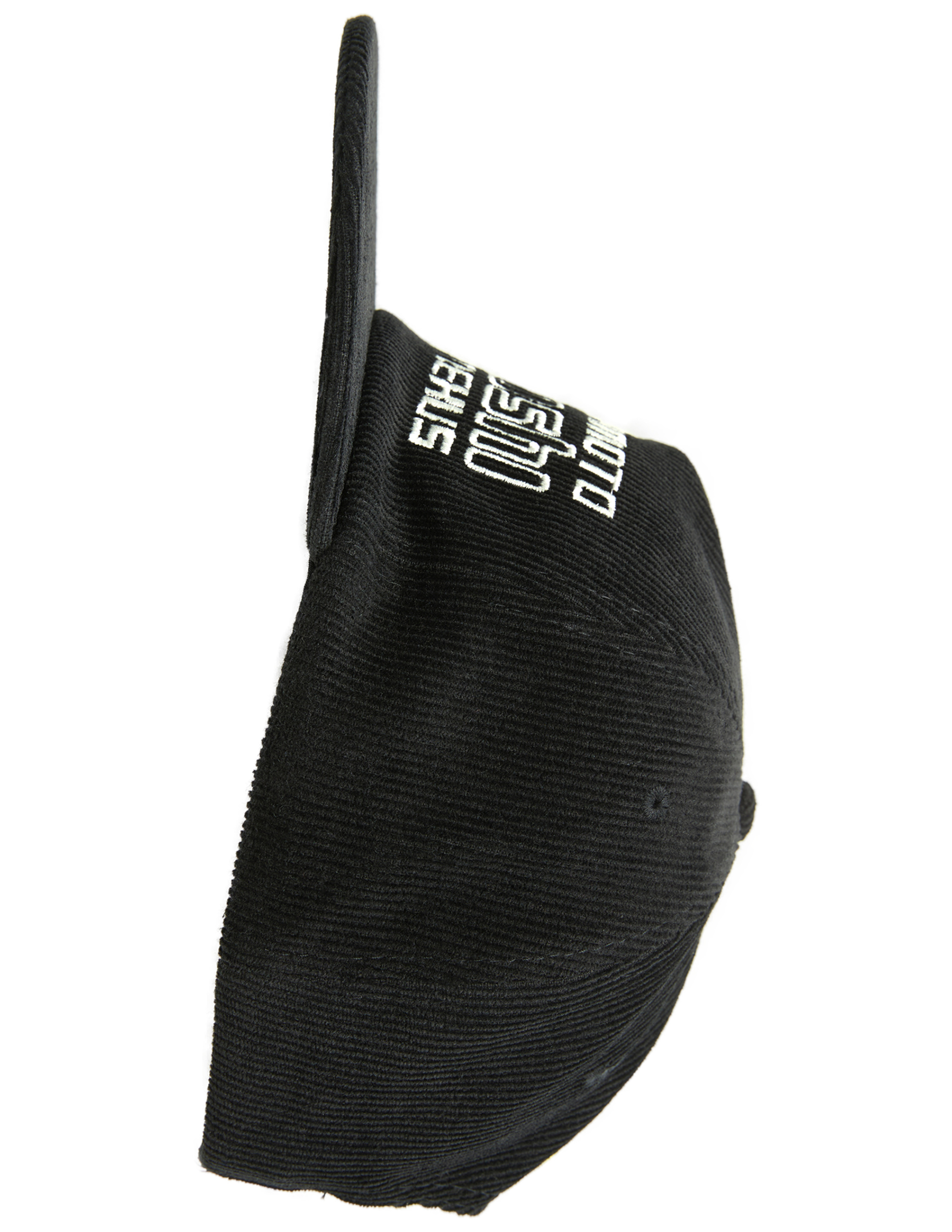 Satoshi Nakamoto Embroidered corduroy cap