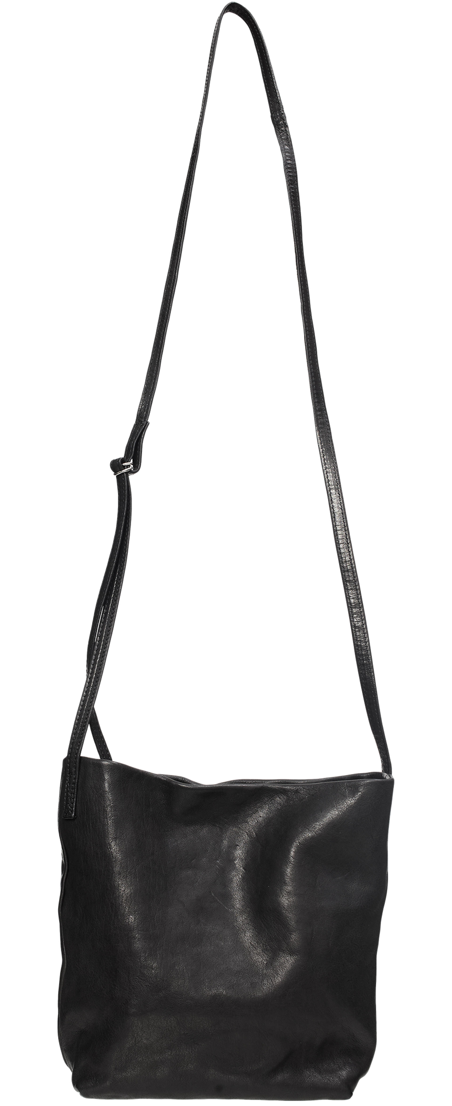 Ann Demeulemeester Black leather bag