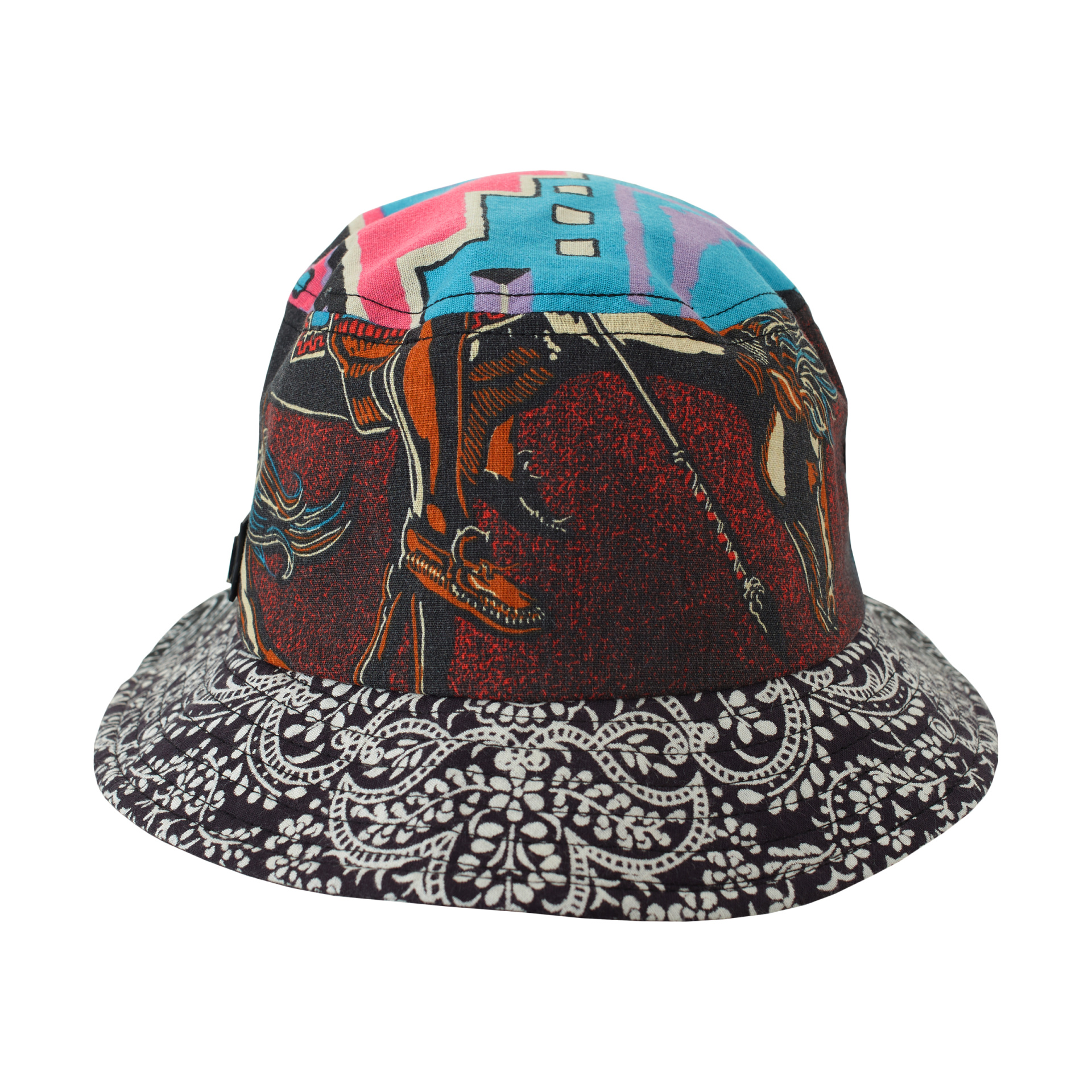Children of the discordance Paisley printed bucket hat