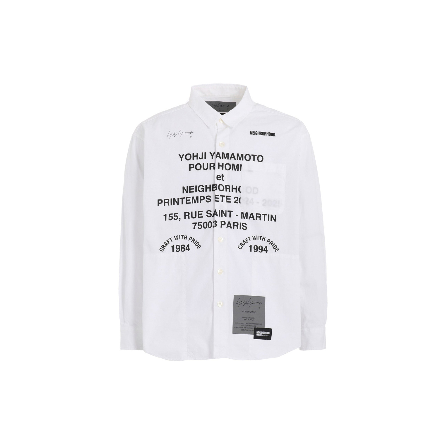 Yohji Yamamoto Yohji Yamamoto x NEIGHBORHOOD Shirt