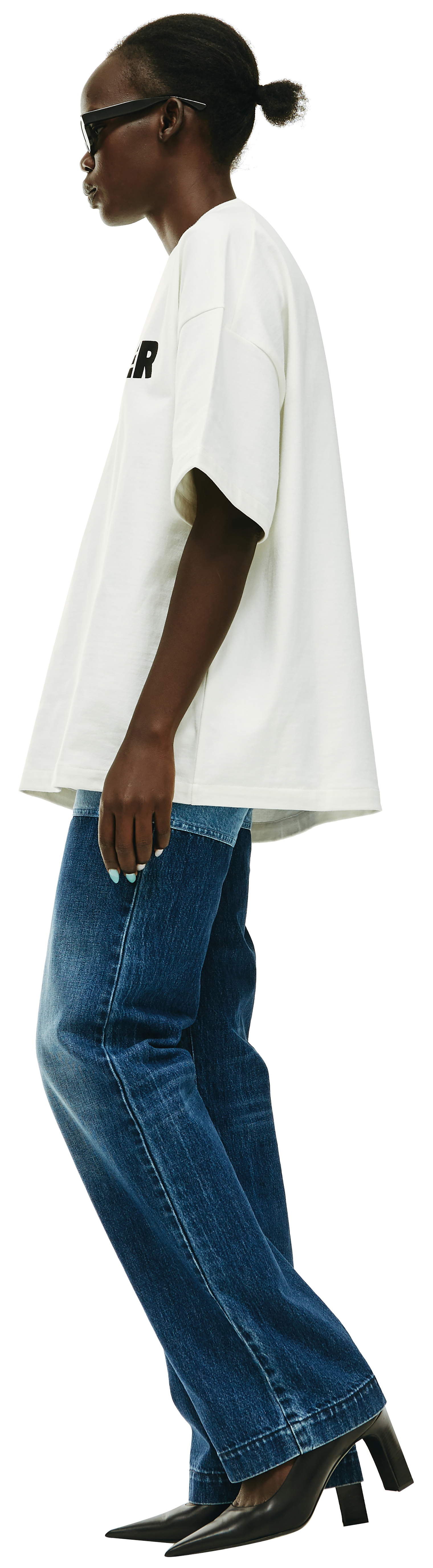 Jil Sander Logo oversized T-Shirt