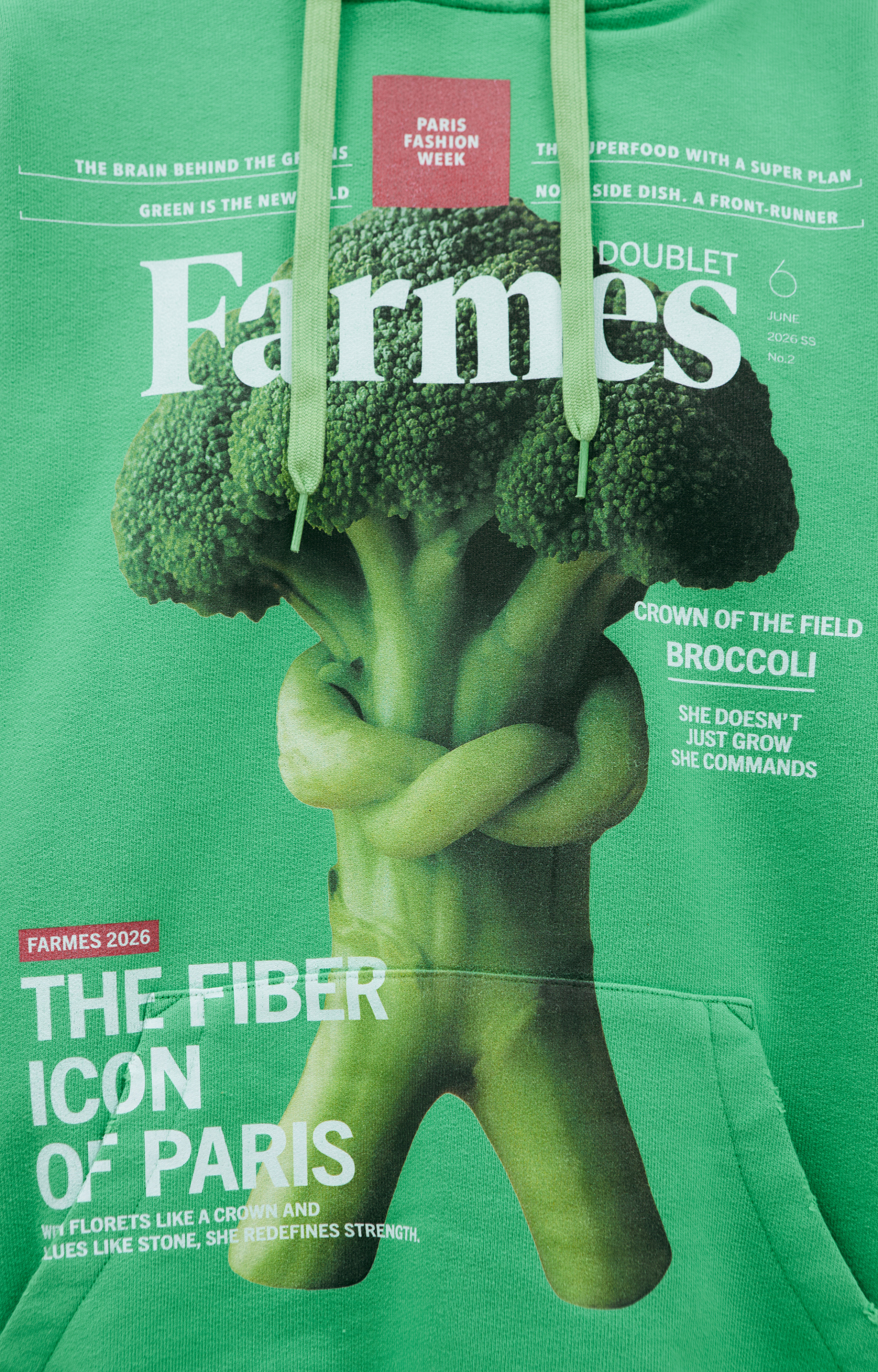 Doublet FARMES MAGAZINE Hoodie