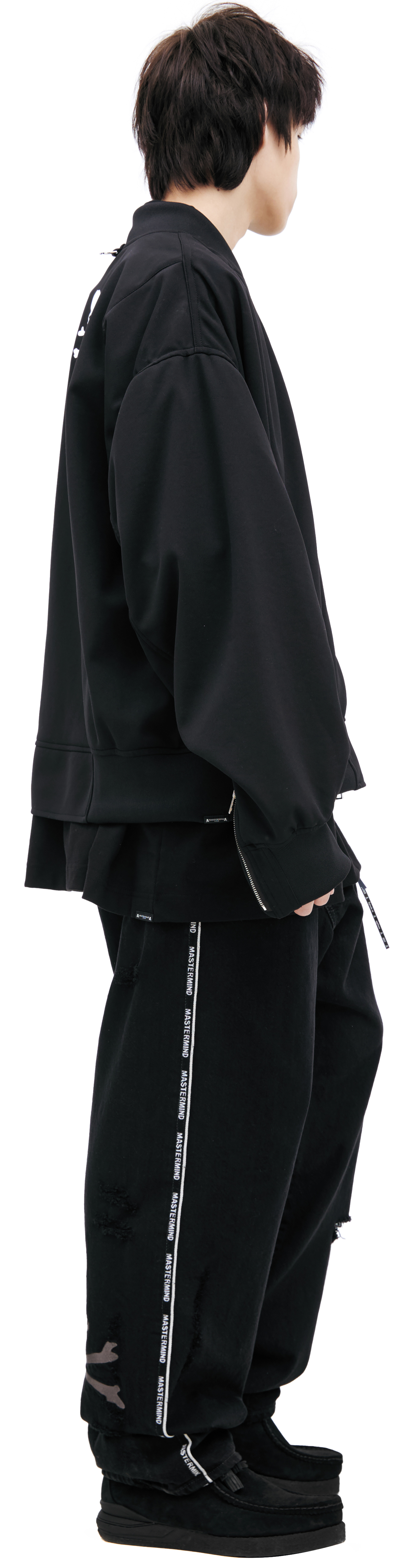 Mastermind WORLD Black logo bomber