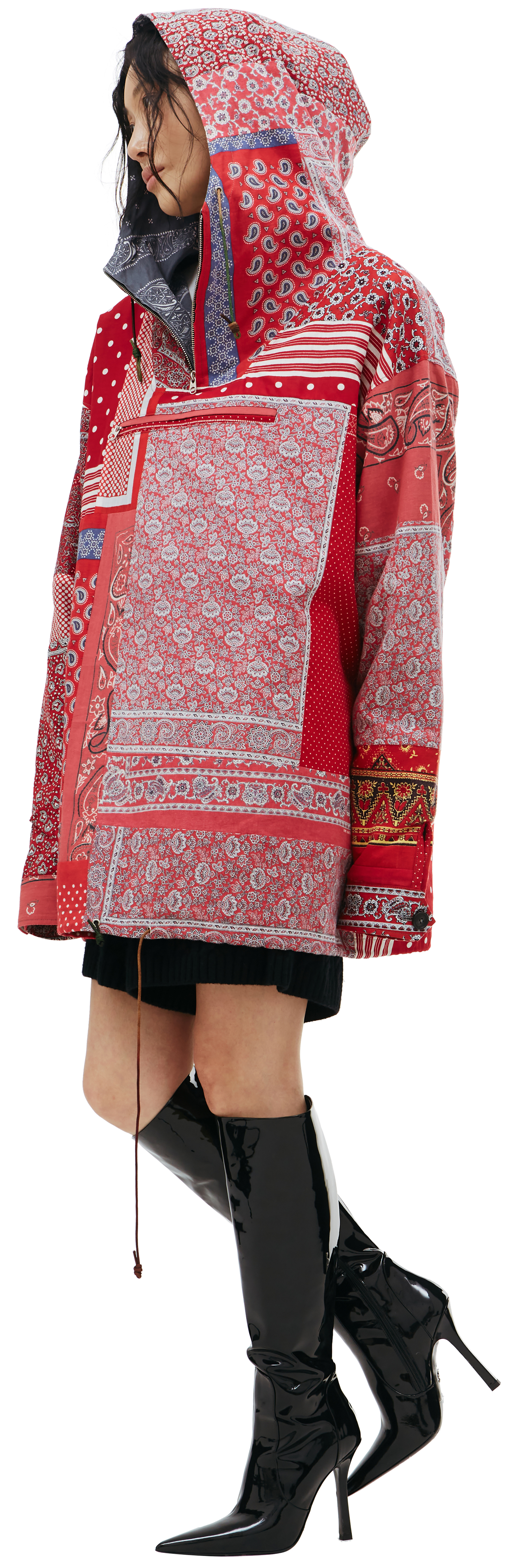 Children of the discordance Patchwork Bandana Jacket