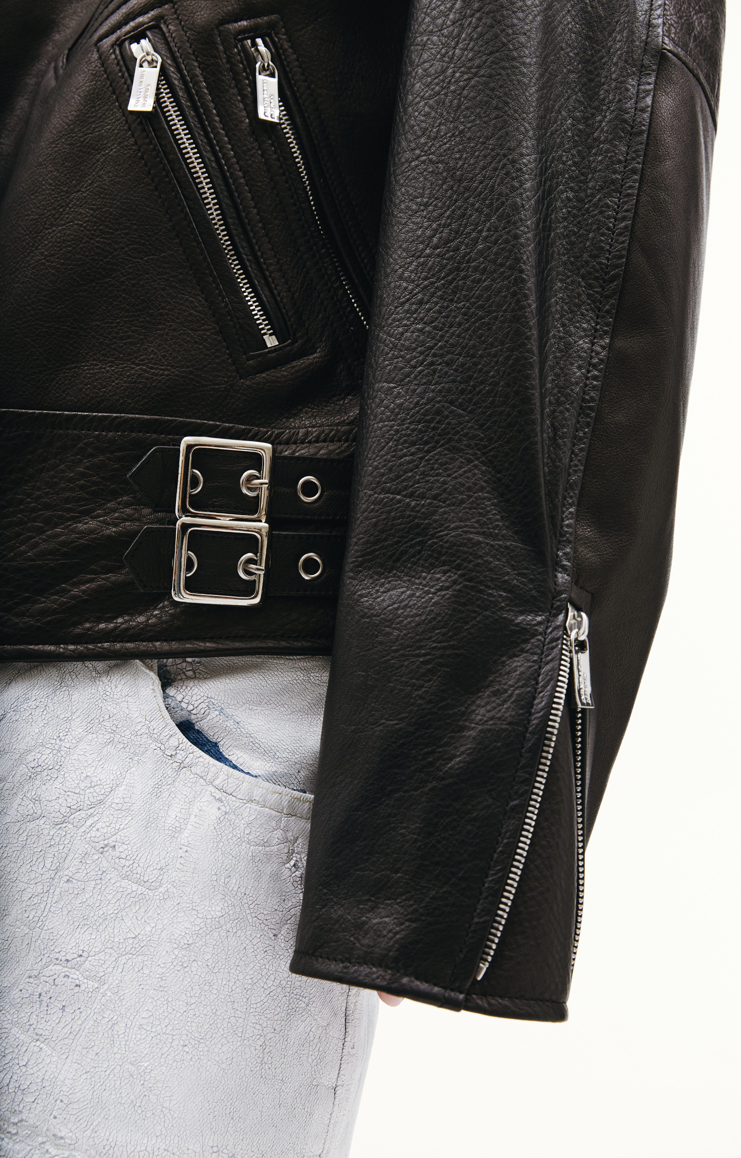 Enfants Riches Deprimes Shooting gallery leather jacket
