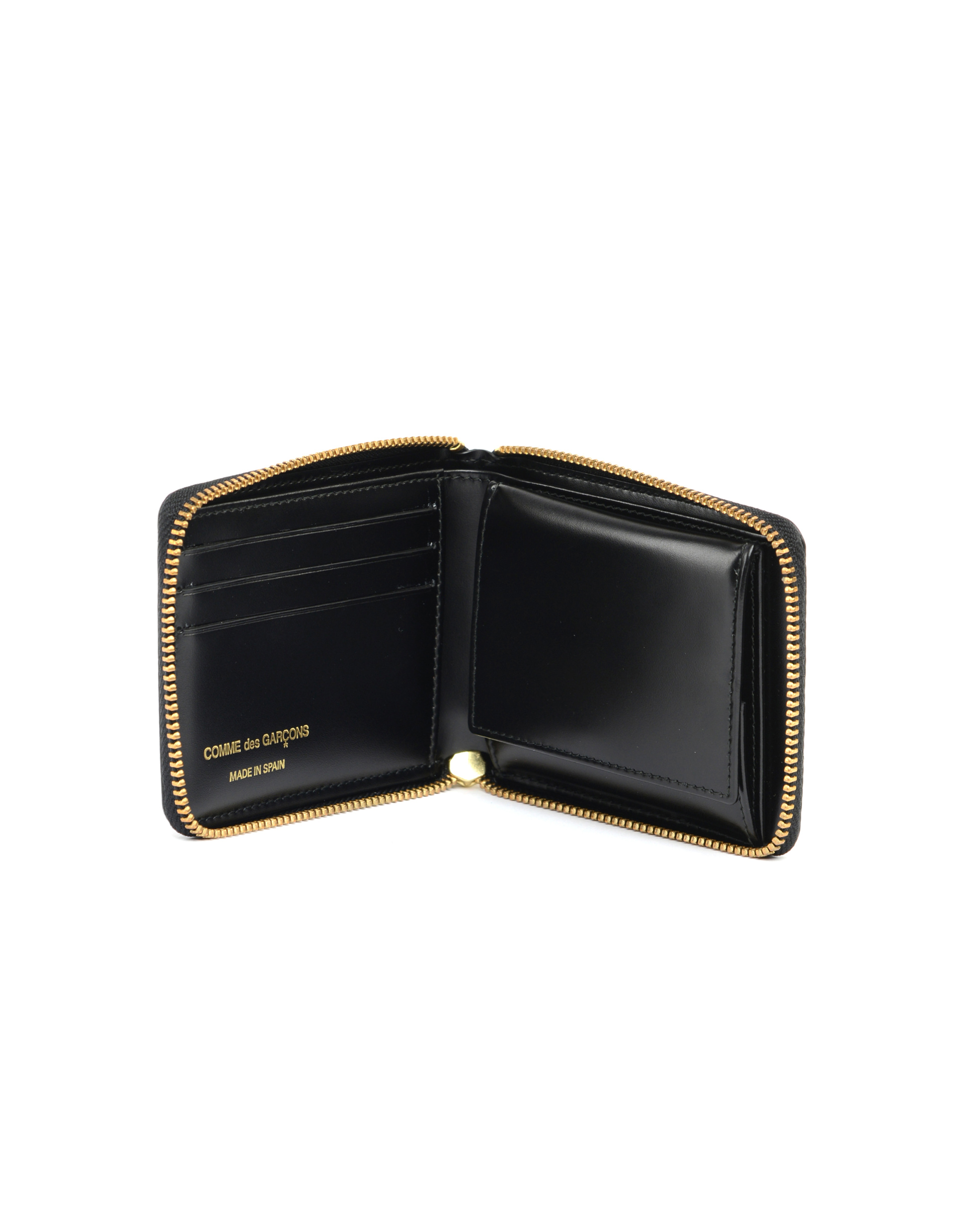 Comme des Garcons Wallets Leather zip-around wallet