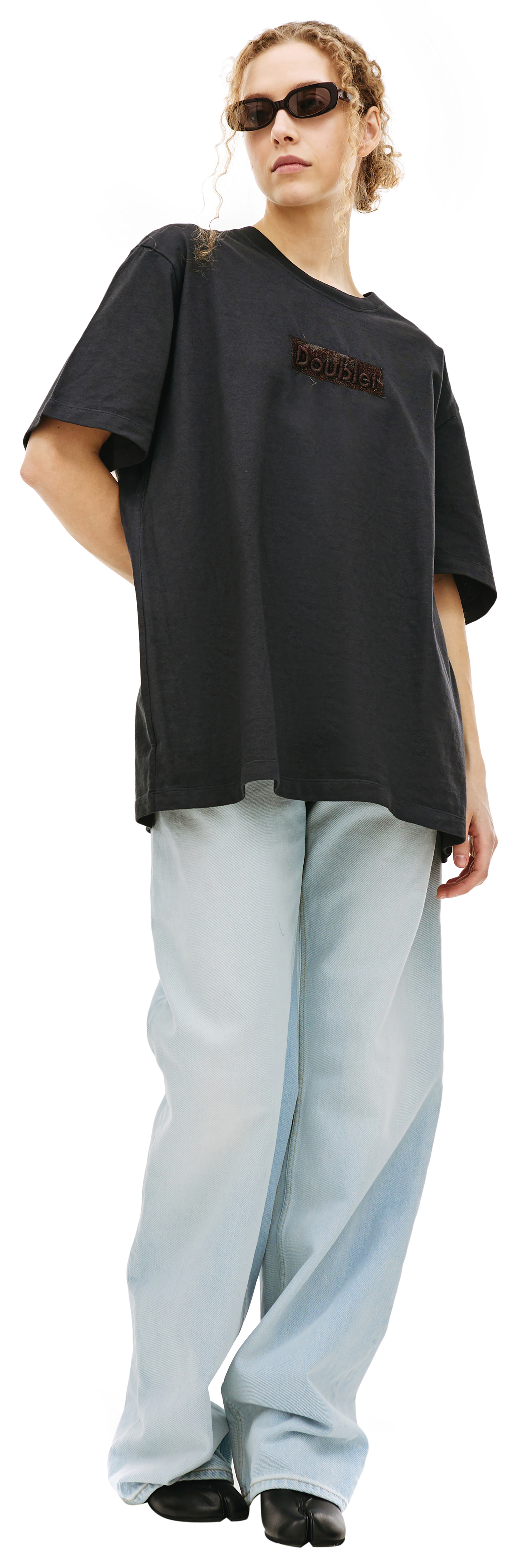 Doublet Logo embroidered t-shirt