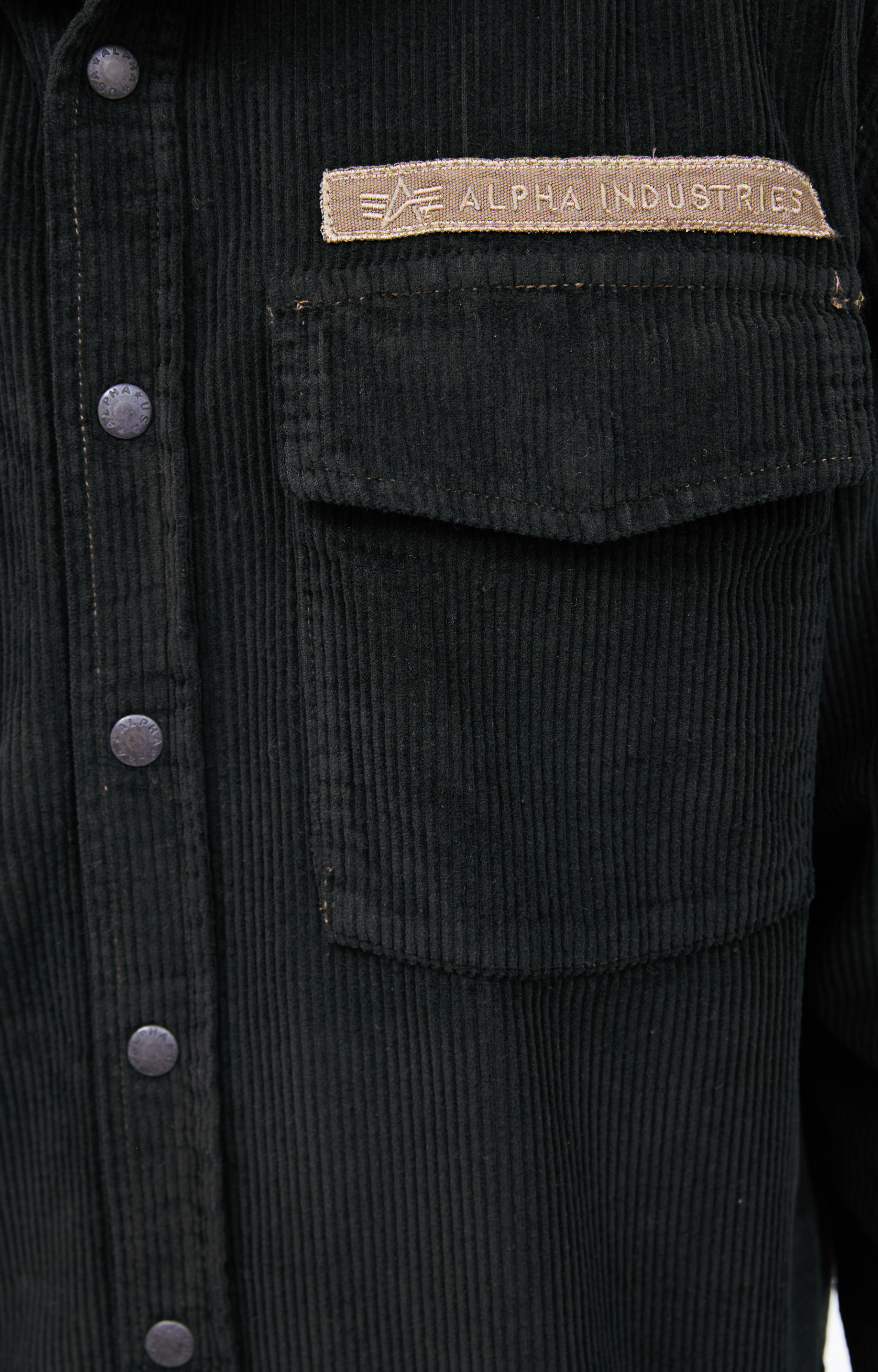 PROTOTYPES Corduroy shirt with patch pockets