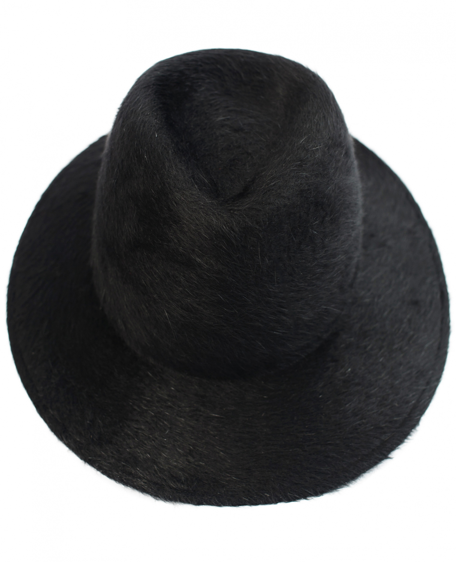 Ann Demeulemeester Black Fur Hat