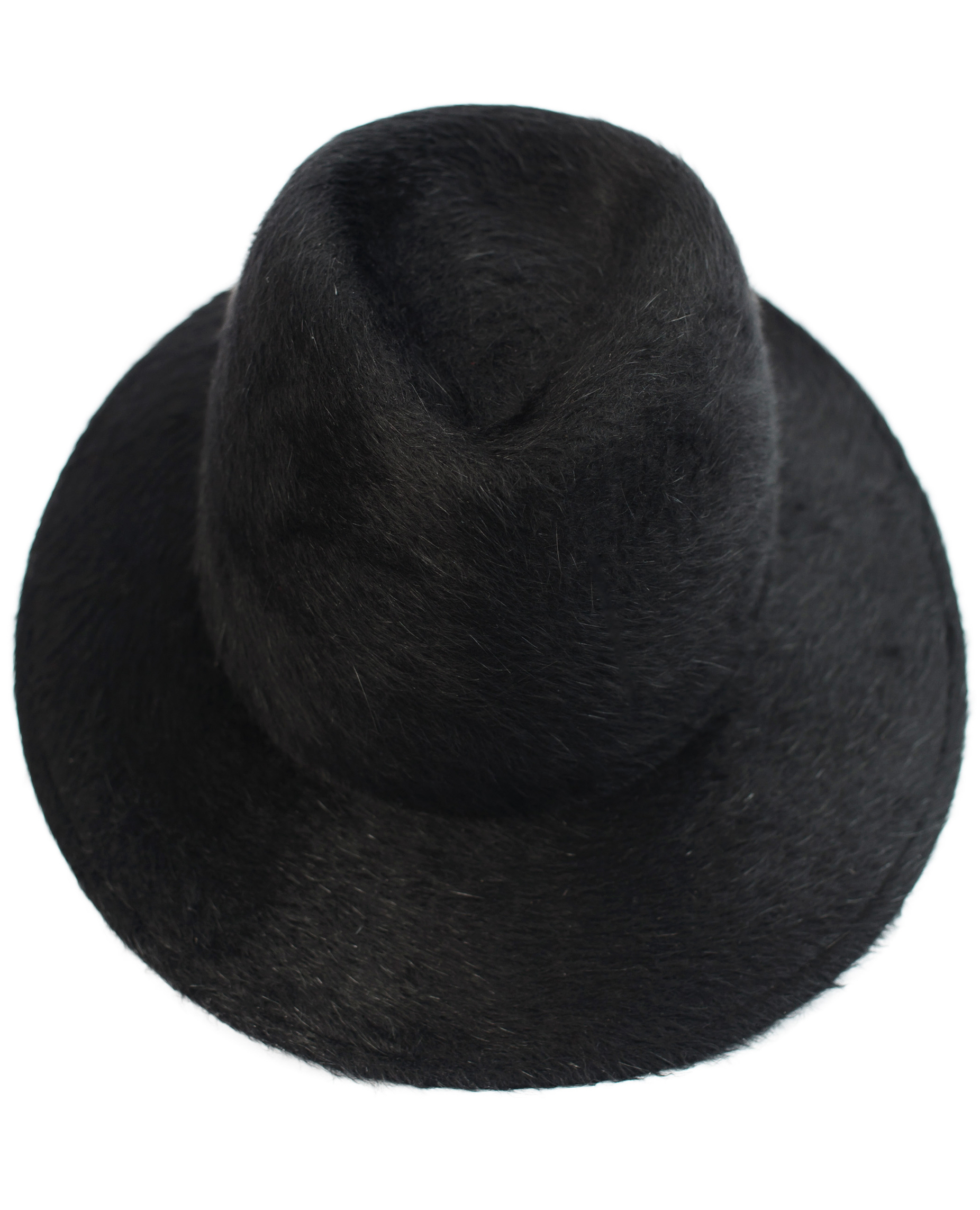 Ann Demeulemeester Black Fur Hat