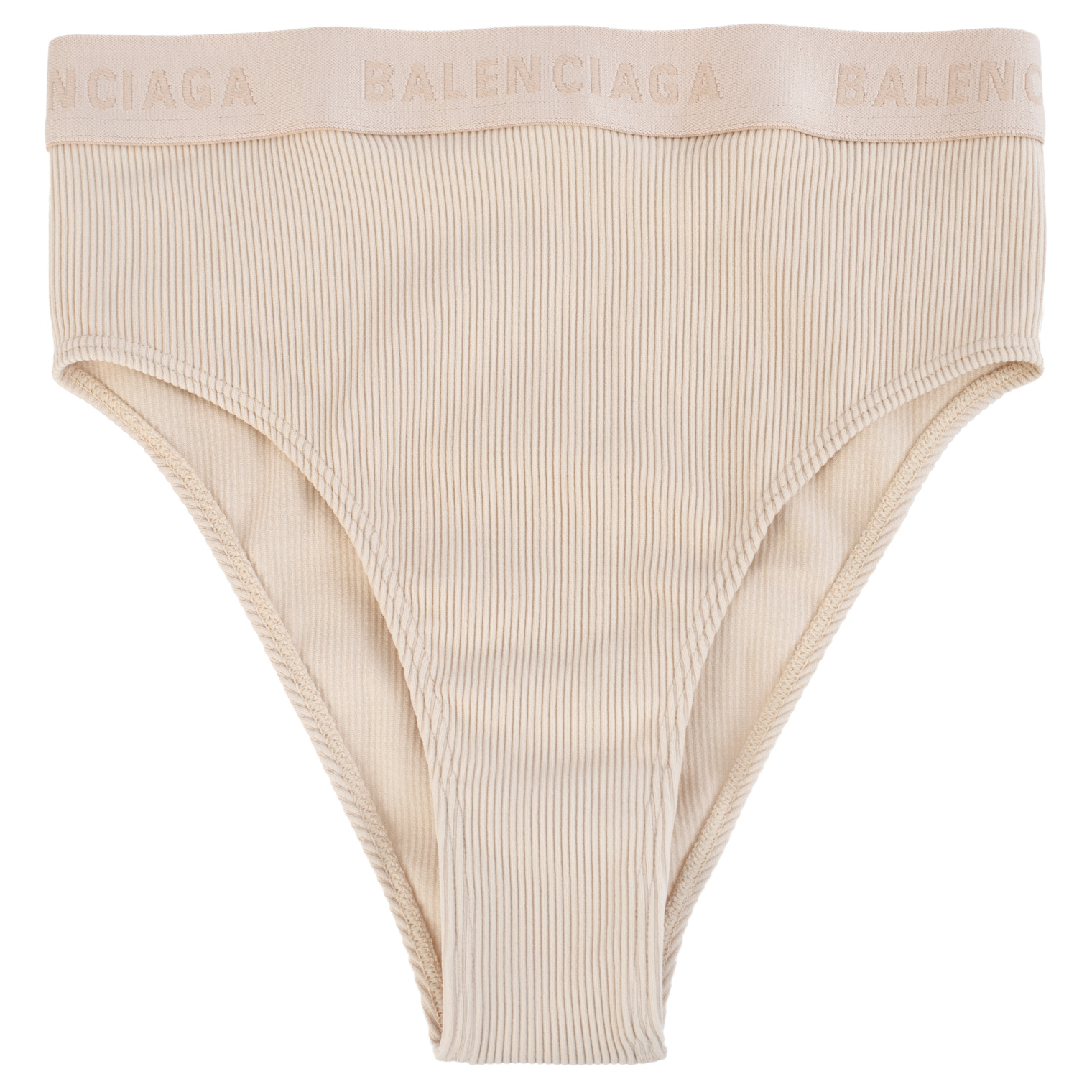 Balenciaga Ribbed Briefs with logo