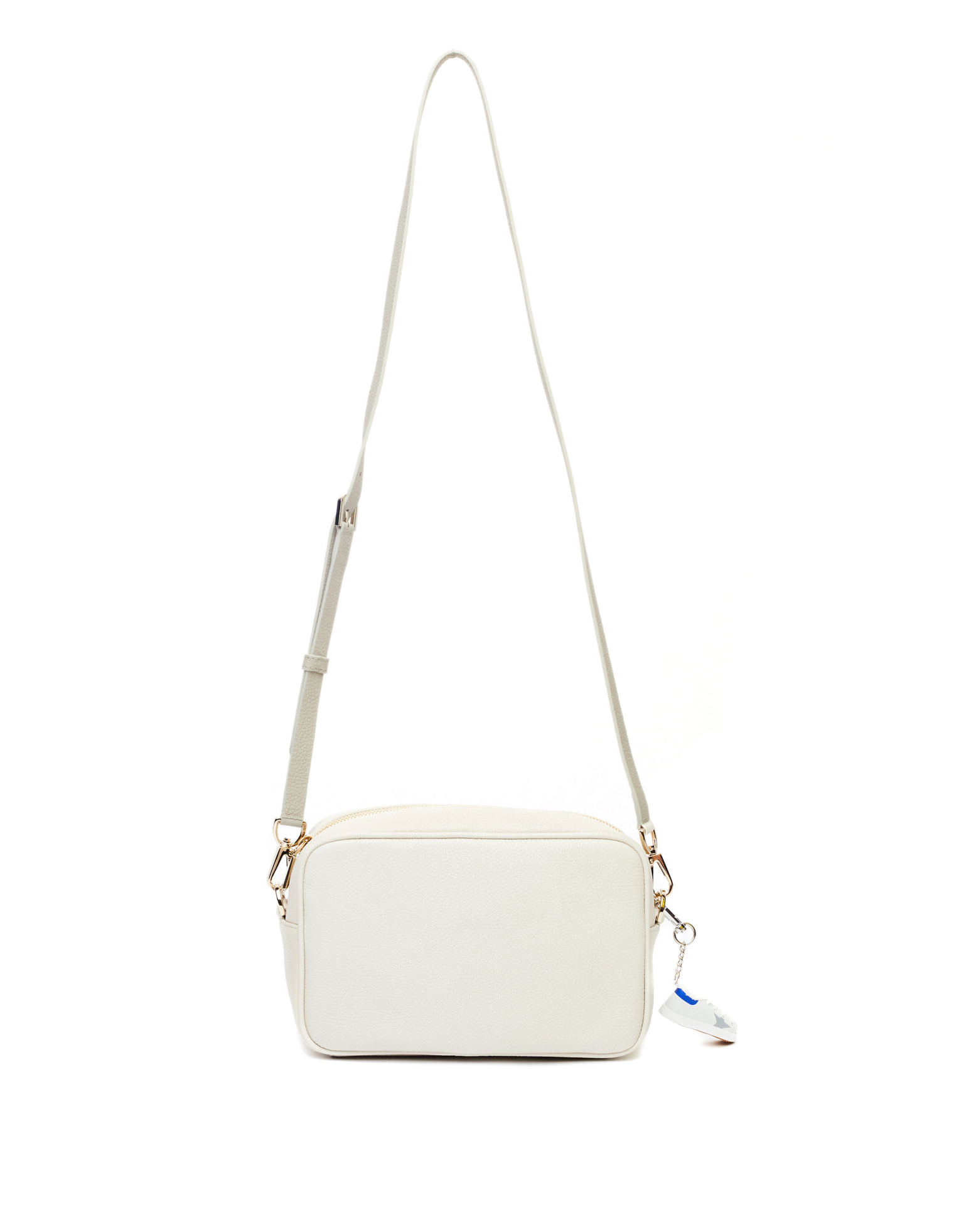 Golden Goose Cow Printed Pony Fur Star Bag