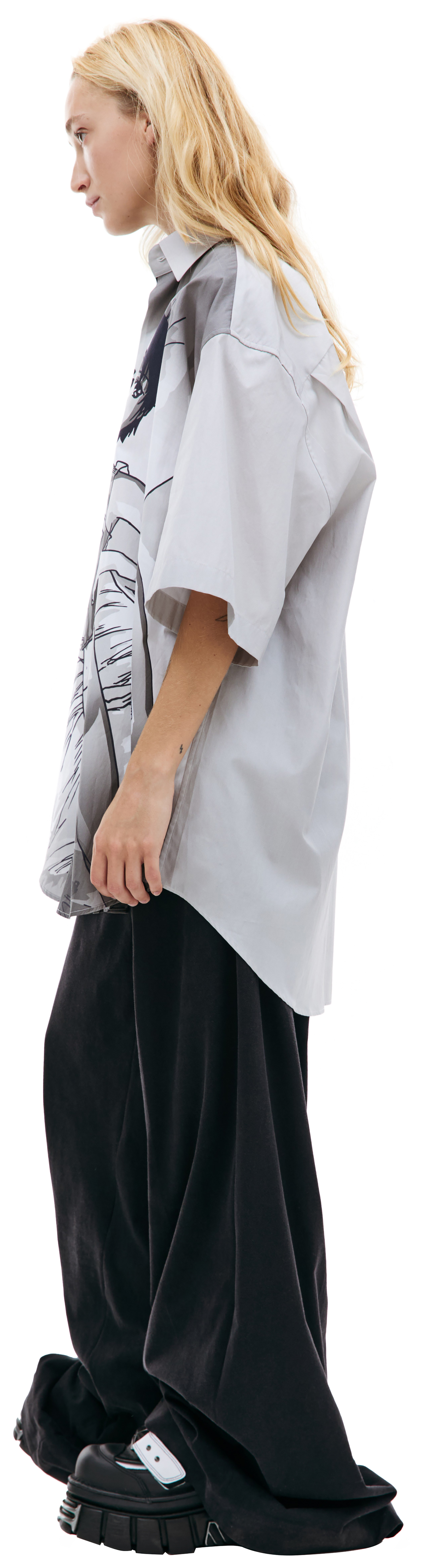 VETEMENTS Anime printed shirt