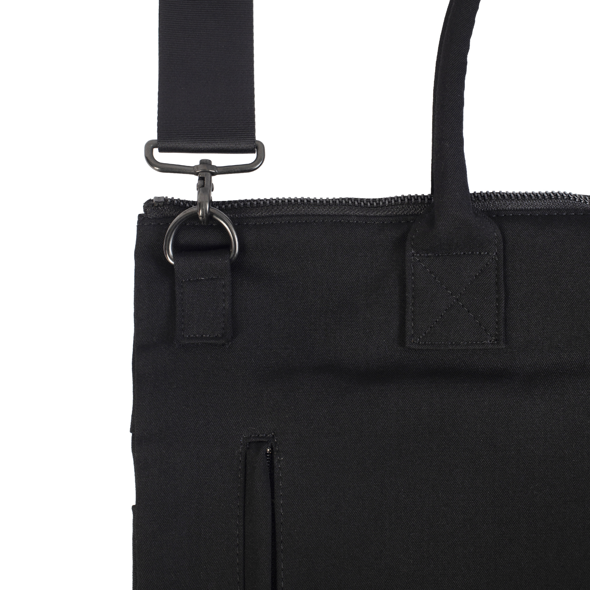 Y\'s Wool Paneled Drape Bag