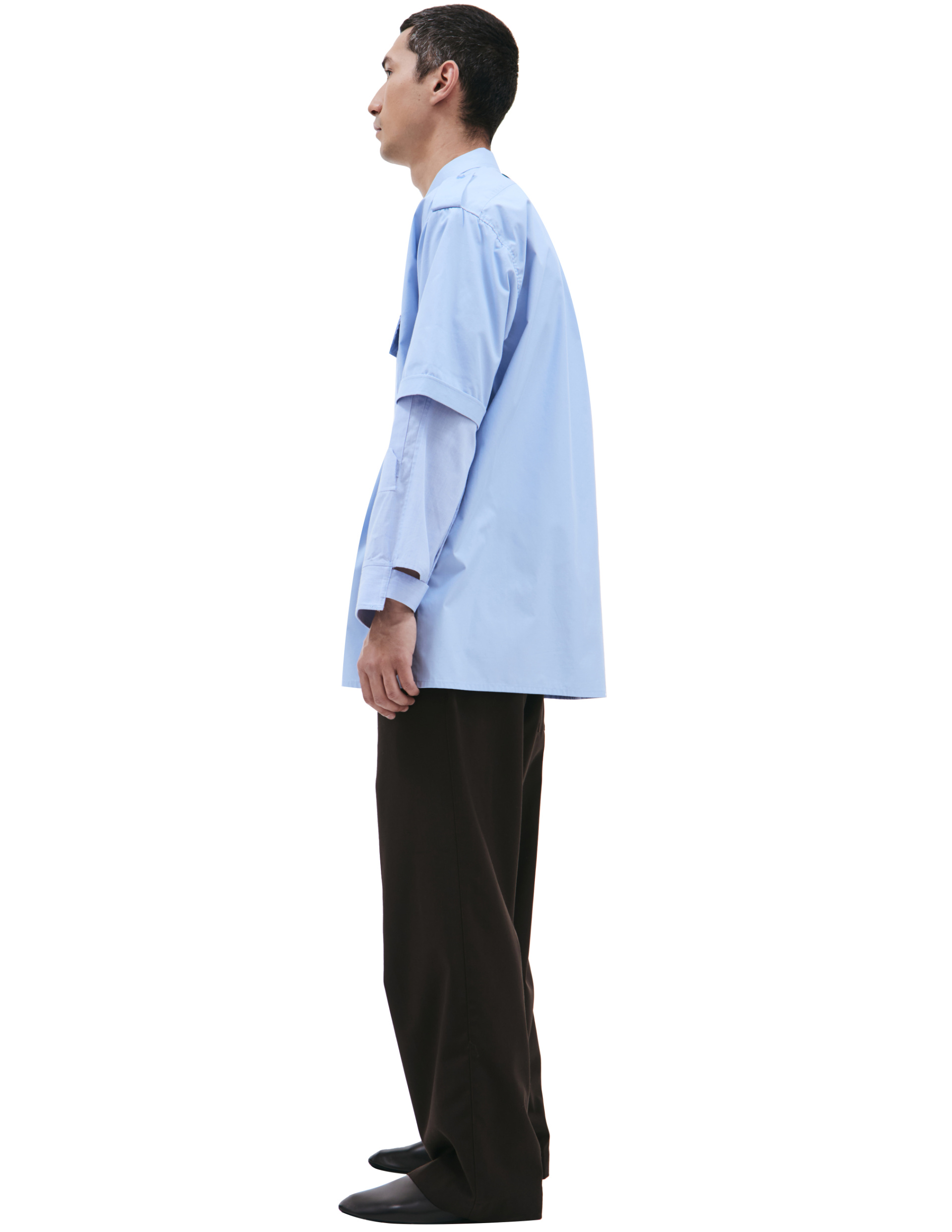 PROTOTYPES Layered long-sleeve shirt