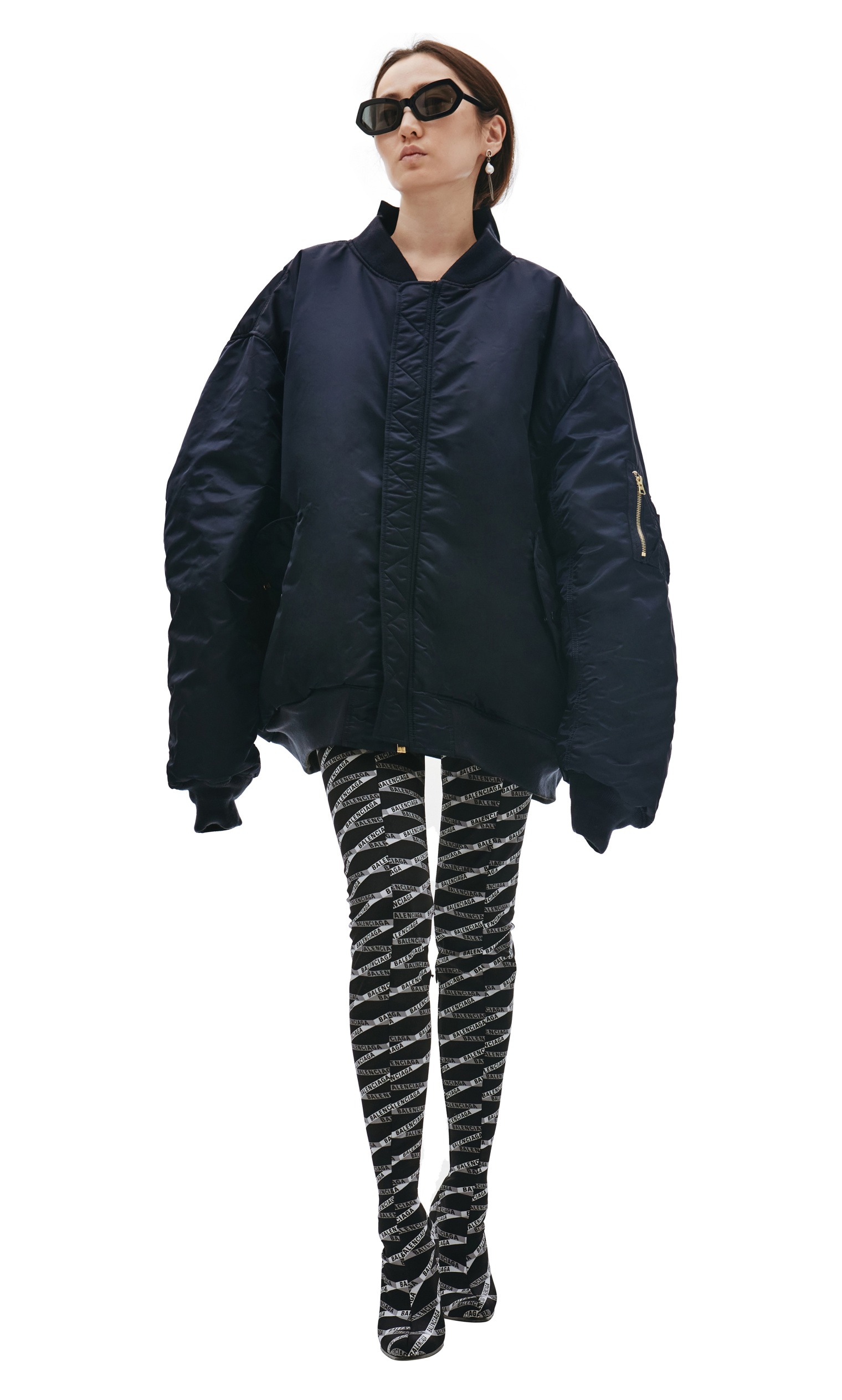 VETEMENTS Двусторонний Оверсайз Бомбер VETEMENTS x Alpha Industries