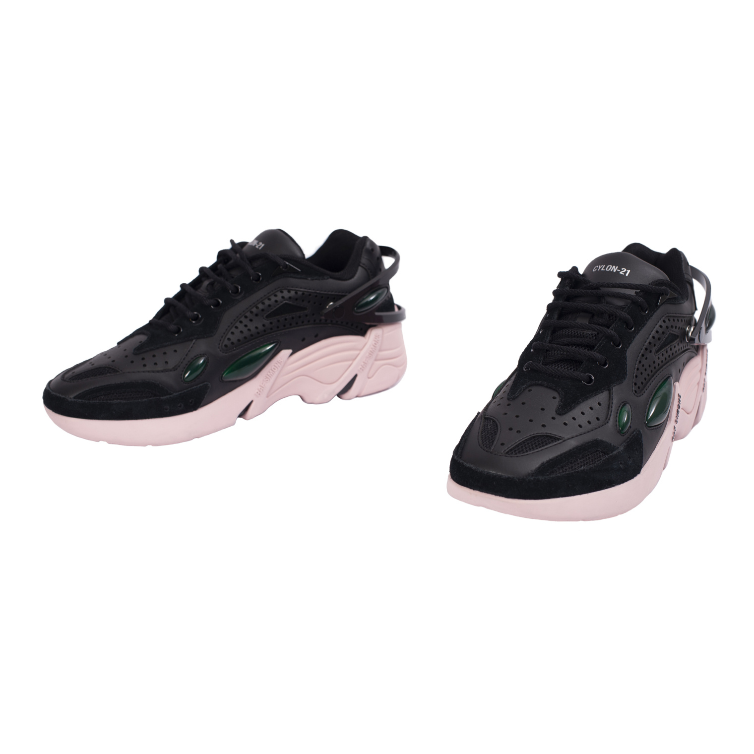 Raf Simons Leather Cylon-21 Sneakers