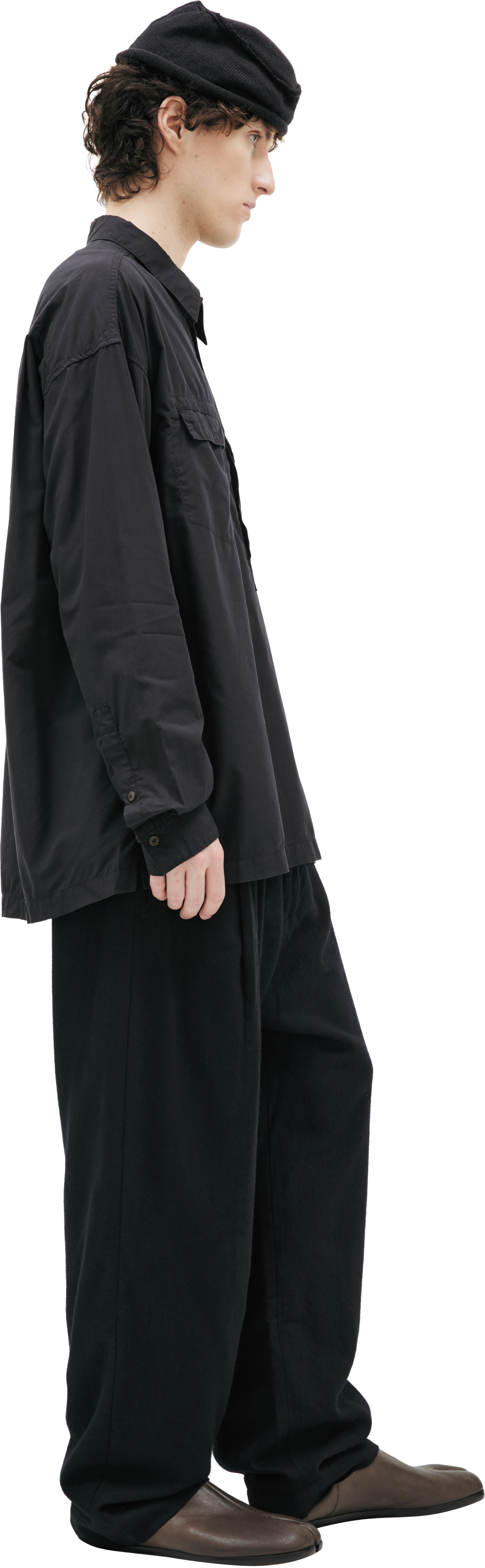 The Viridi-Anne Shirt with patch pockets