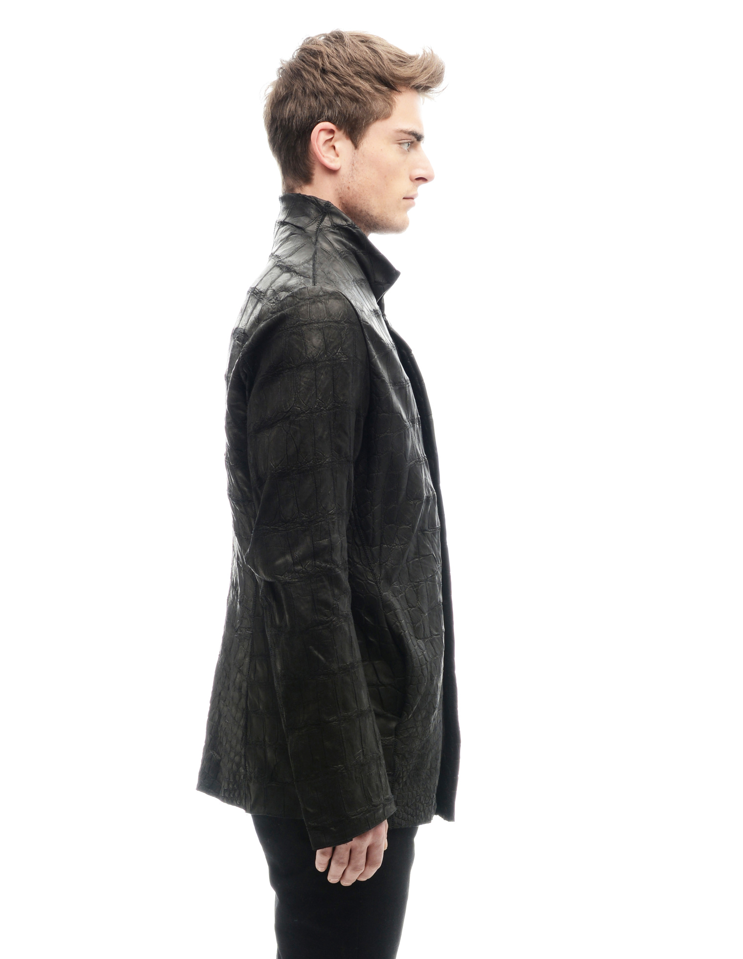 Isaac Sellam Crocodile  leather jacket