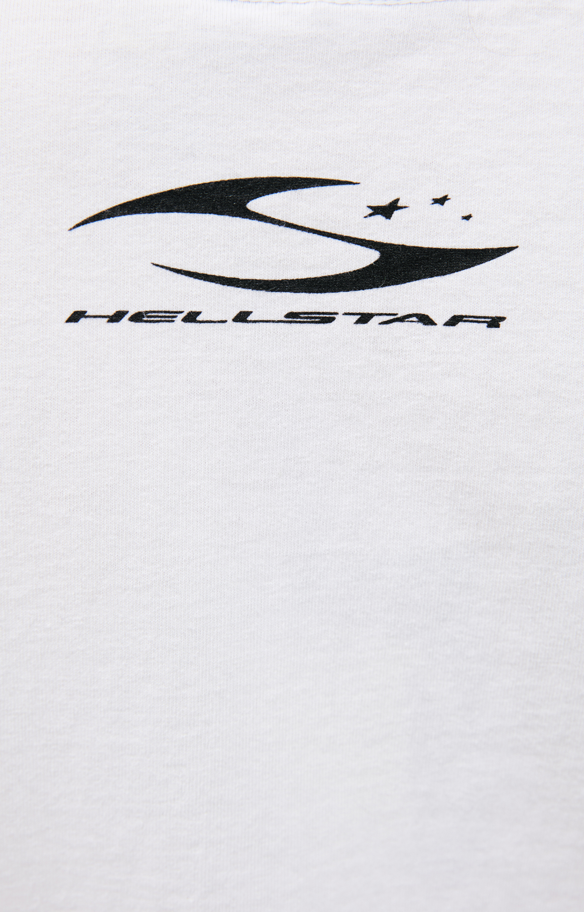 Hellstar White logo t-shirt