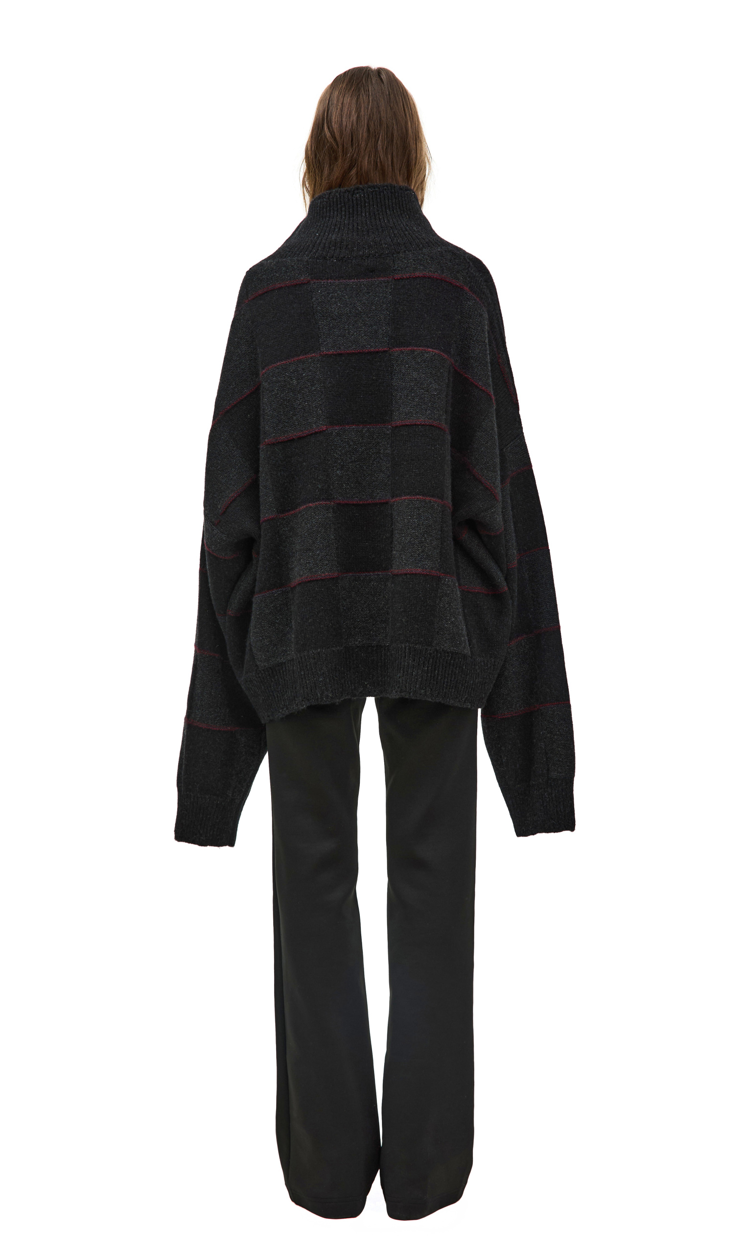 Enfants Riches Deprimes Cashmere plaid sweater